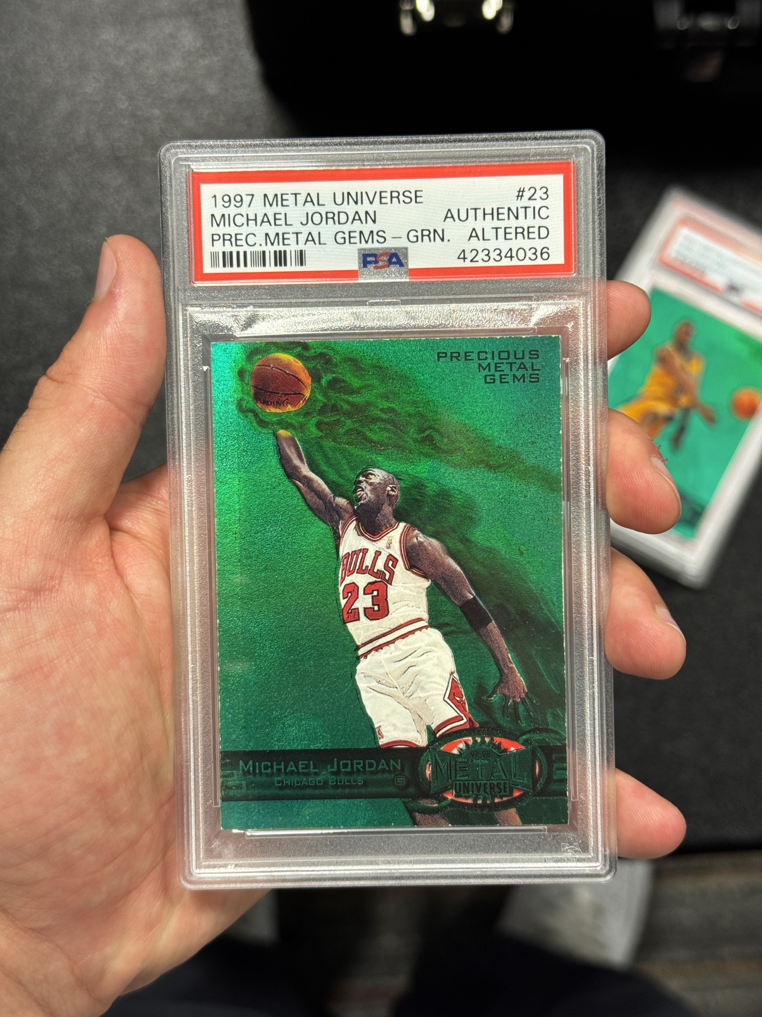 Precious Metal Gems Michael Jordan Rookie Card Most Expensive 1997 