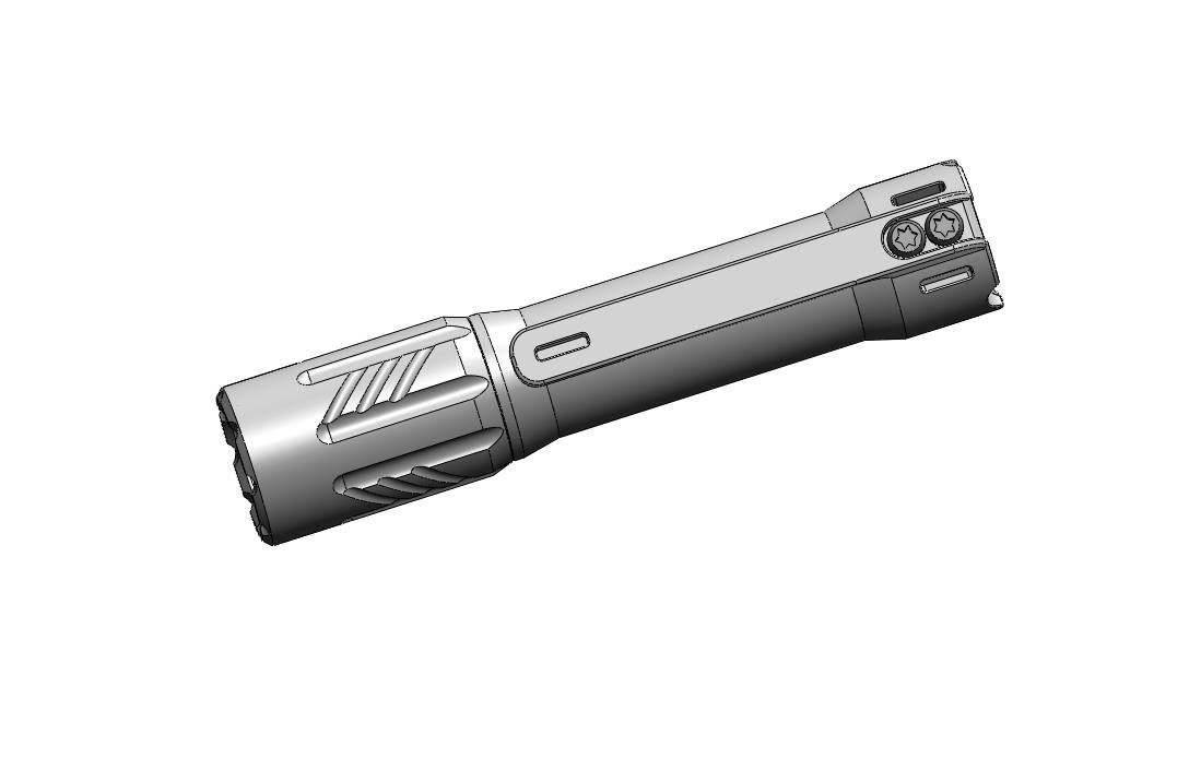 brightest olight 14500 flashlight hotspot beam I5R EOS 350lm EDC giving real Brightest Flashlight
