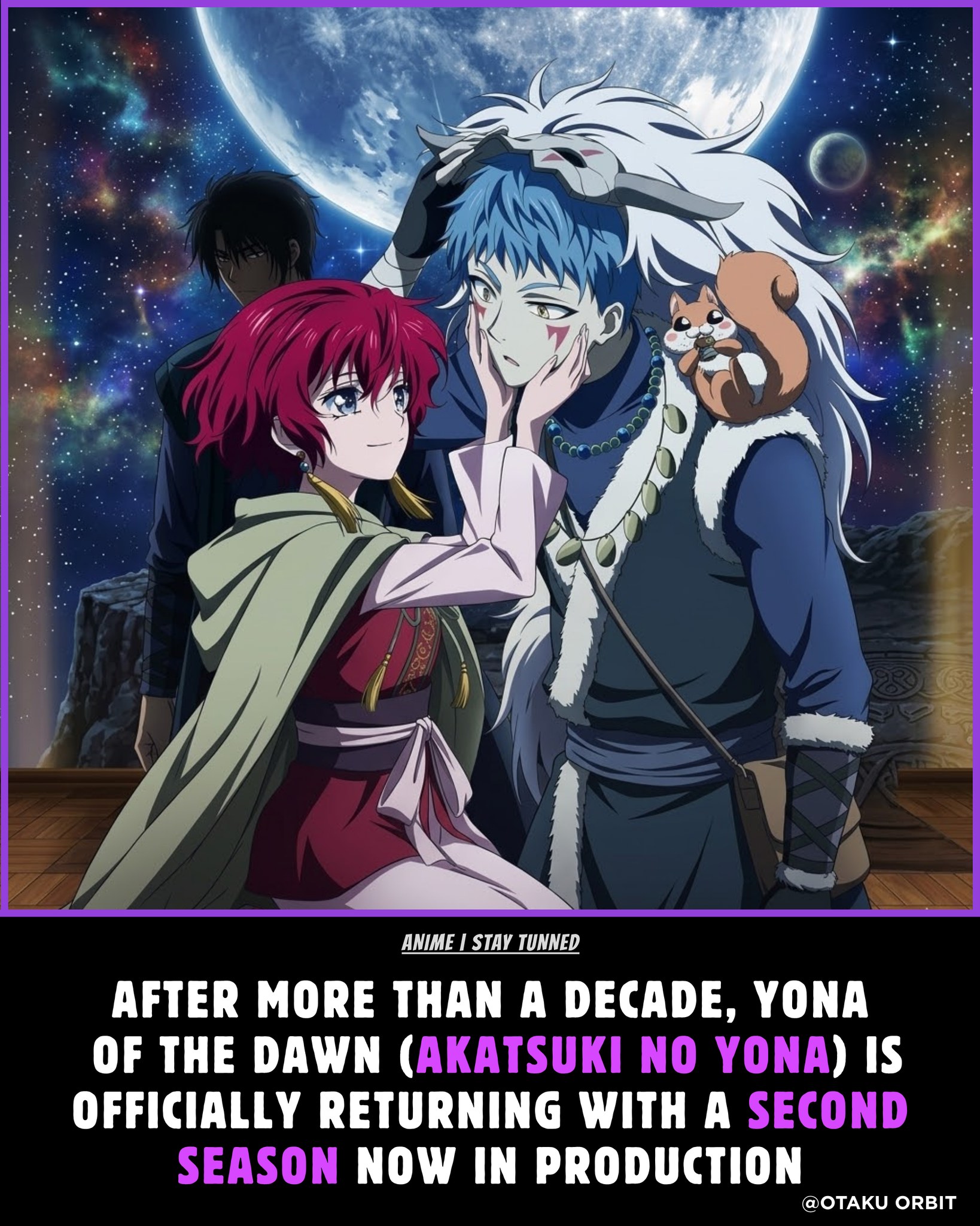 Yona of the Dawn season 2 officially announced