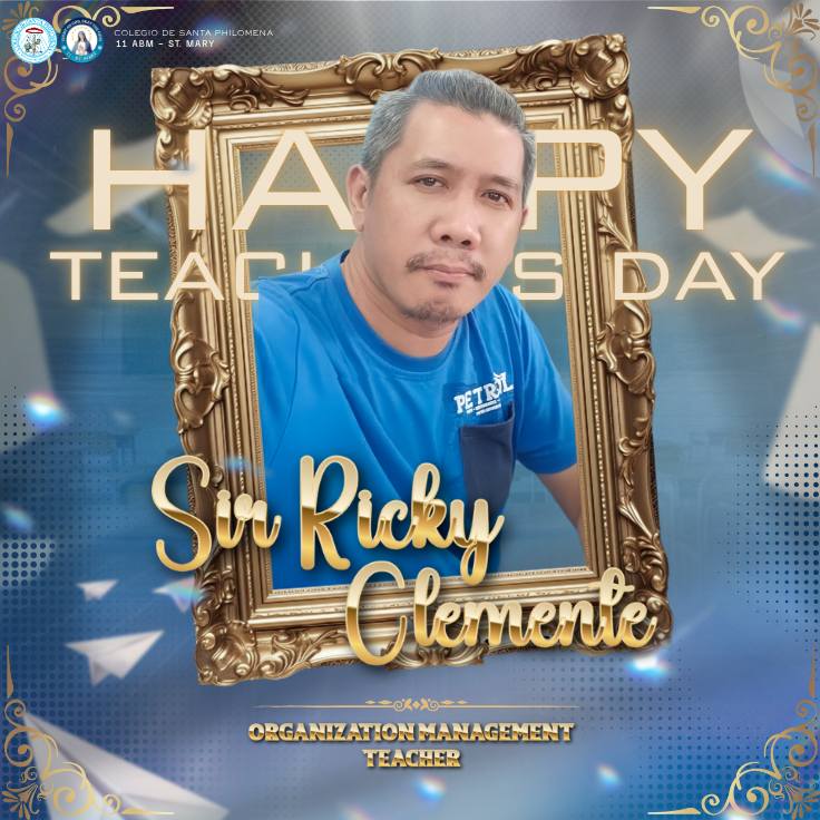 Lumina - Happy Teacher's Day, Sir Ricky!! Thank you, Sir Ricky, for ...