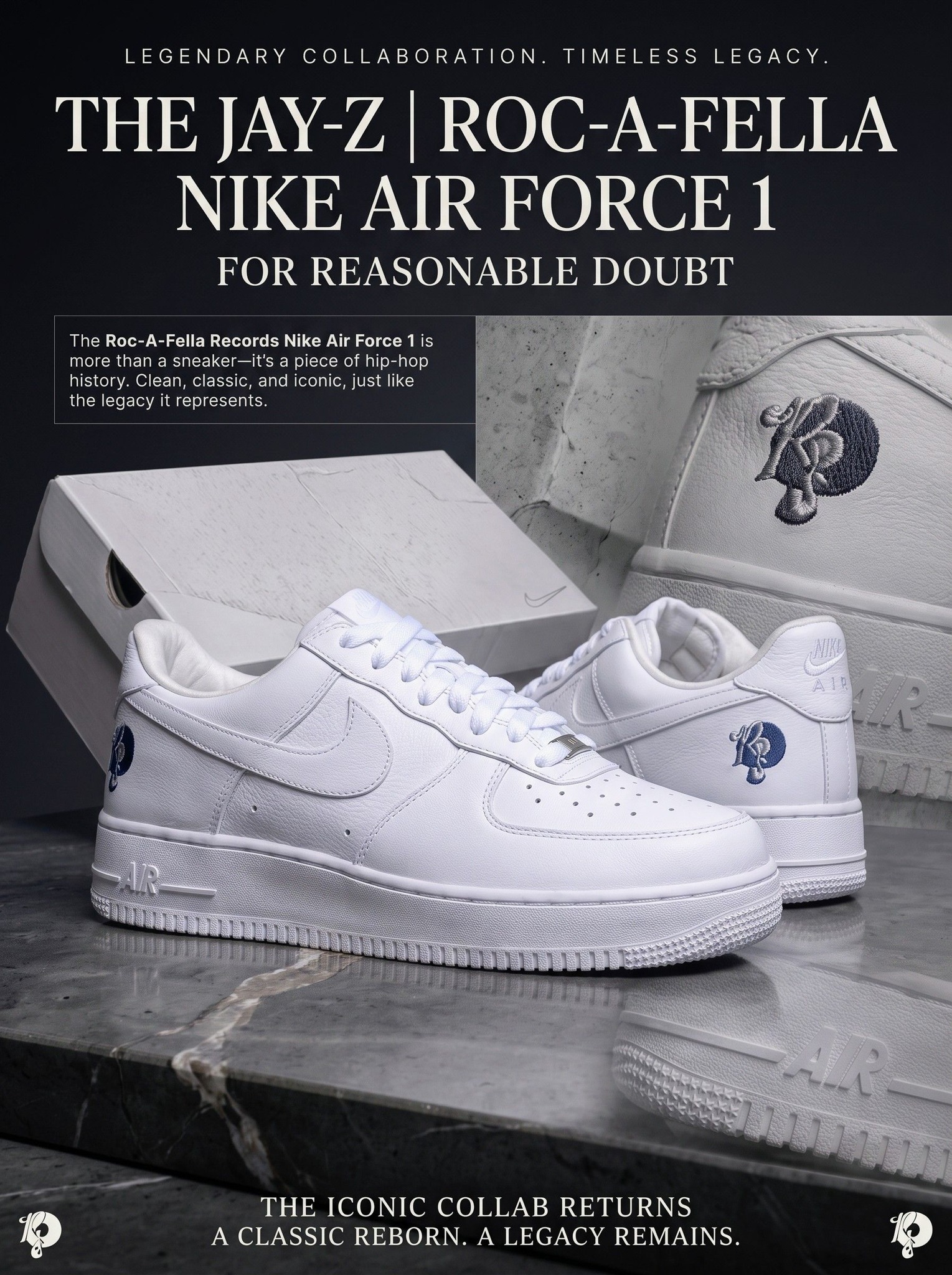 Nike Cooked Up a Special Edition of the All-White Air Force 1s for
