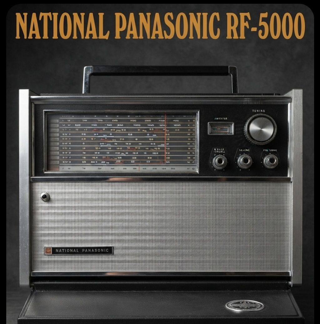 What is the value of a 1966 National Panasonic RF 5000 radio?