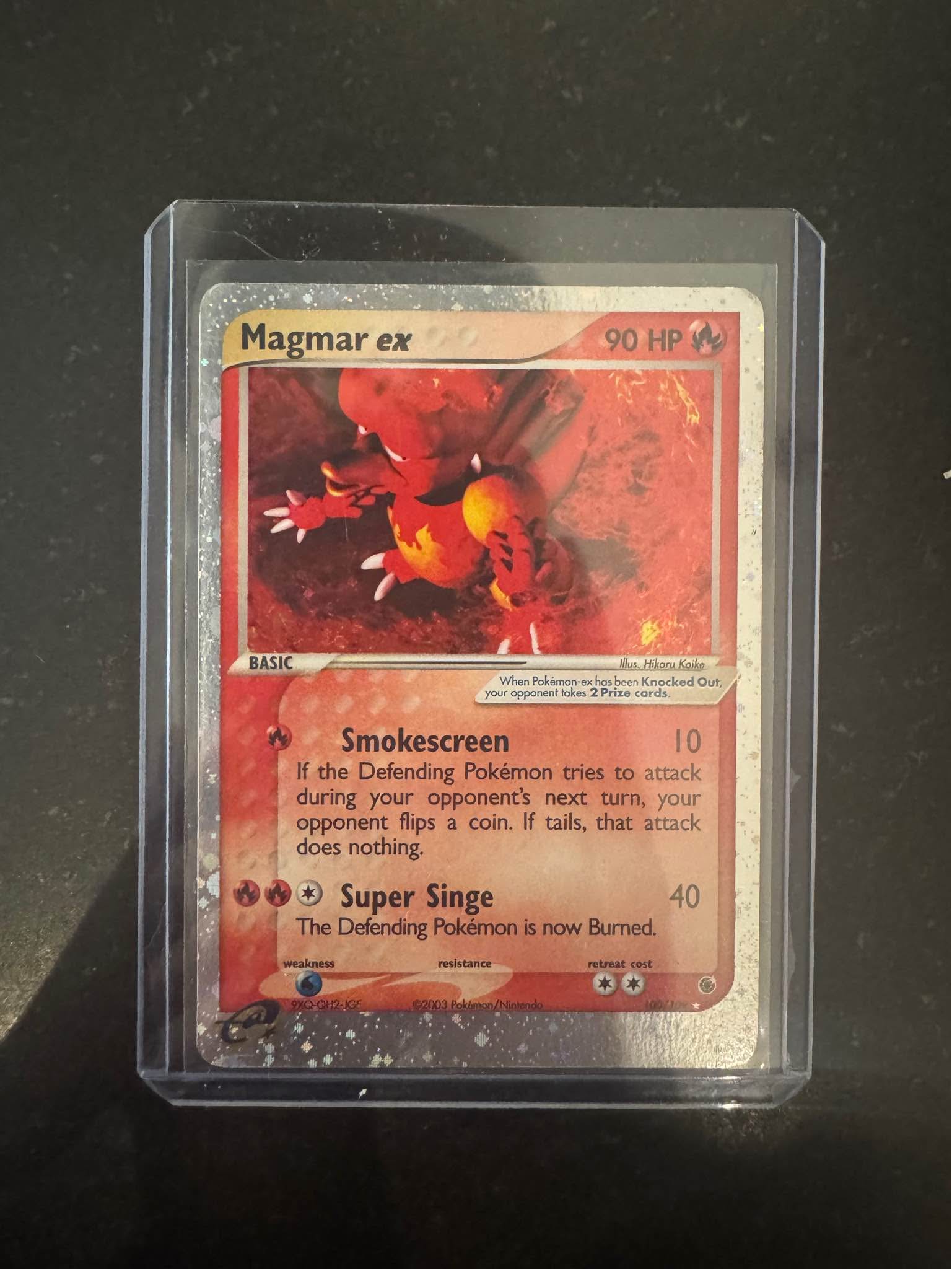 Pokemon card buy / sell (vintage only!) | Magmar Ex 100/109 | Facebook