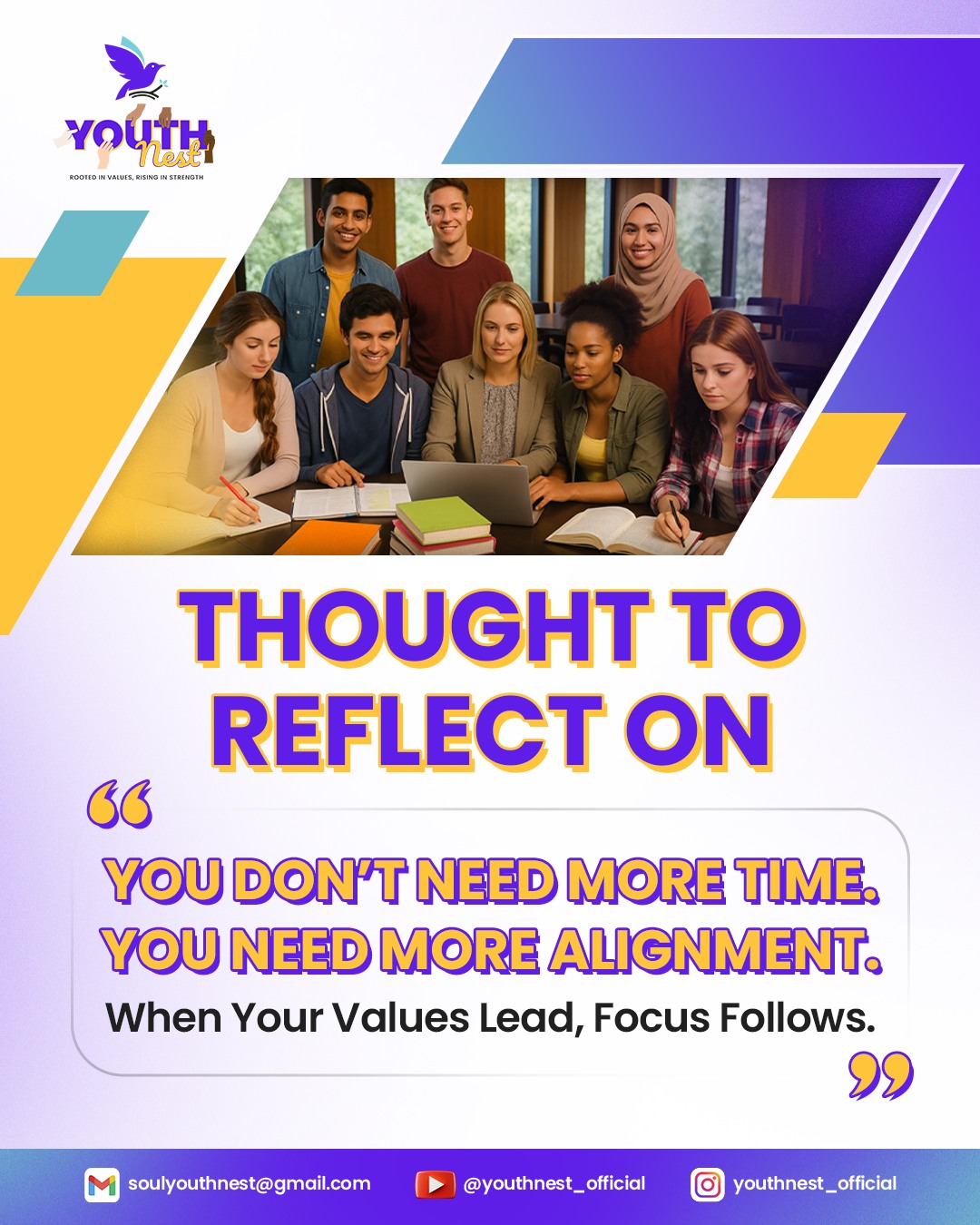 Youthnestofficial - You don’t need more hours in a day, you need better ...