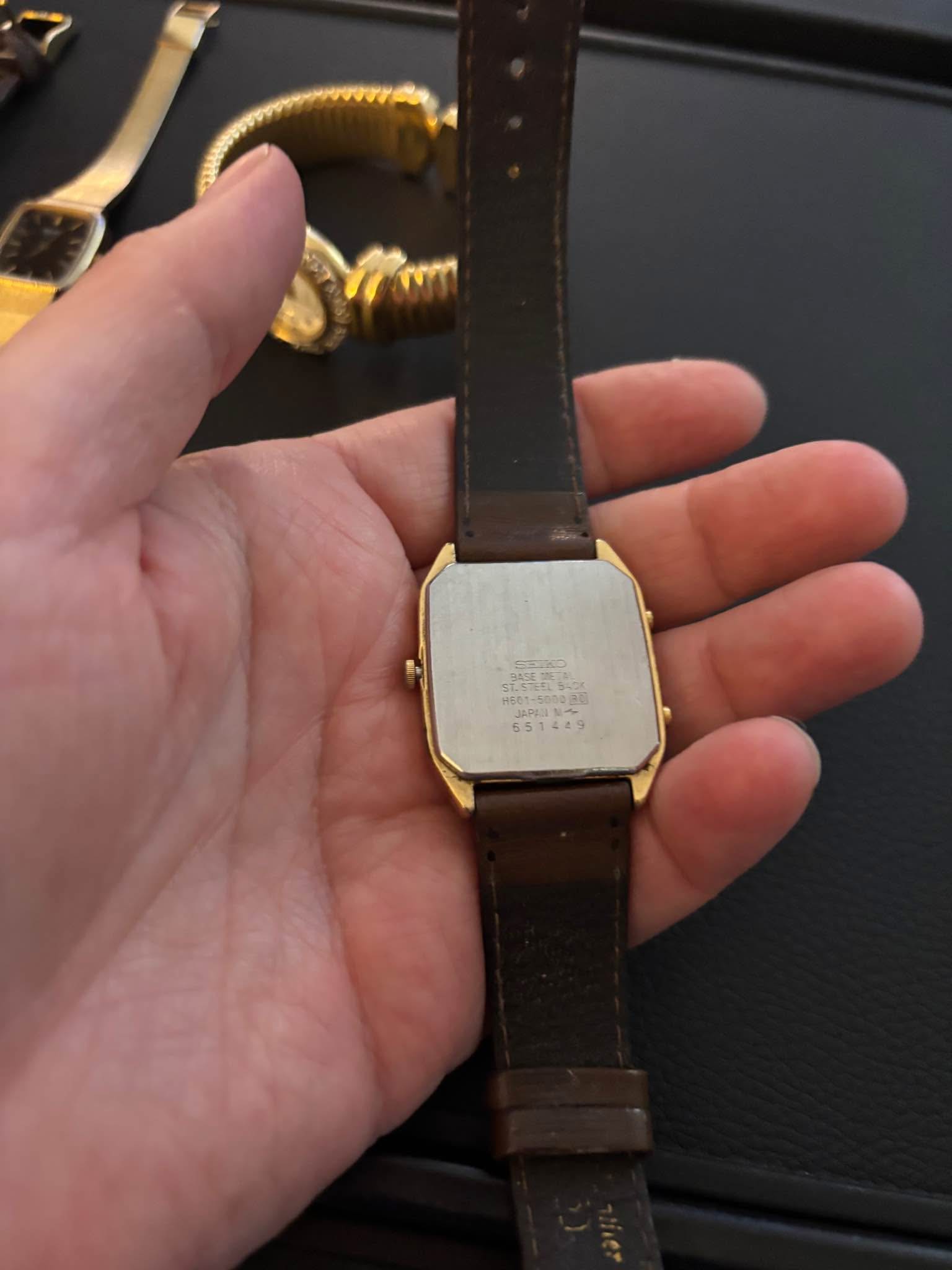 Vintage Seiko Ana-Digi Quartz Watch (H601-5000) Cool 1980s Seiko 