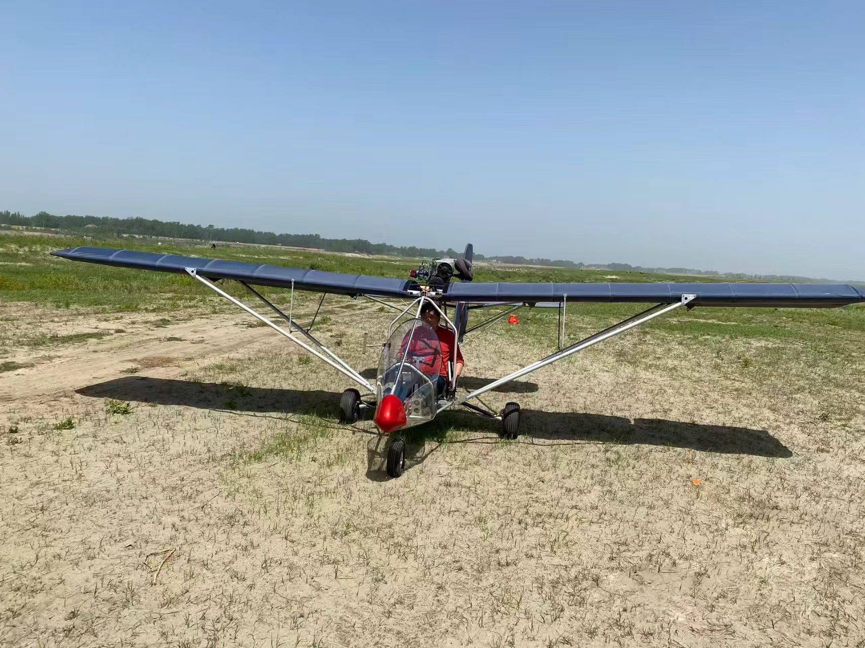 Aerolite 103 ultralight with fresh 447 engine rebuild