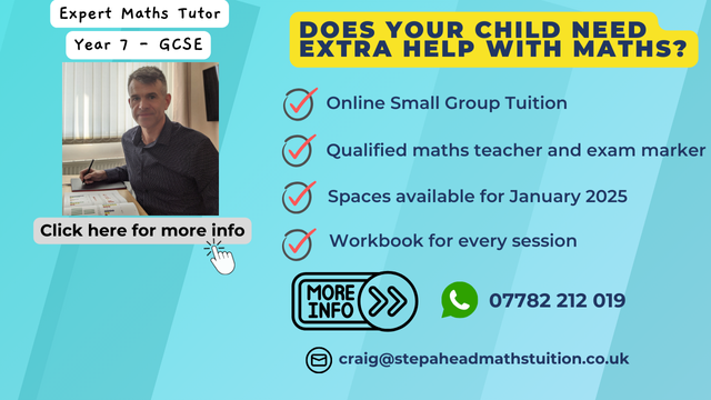 Step Ahead Maths Tuition