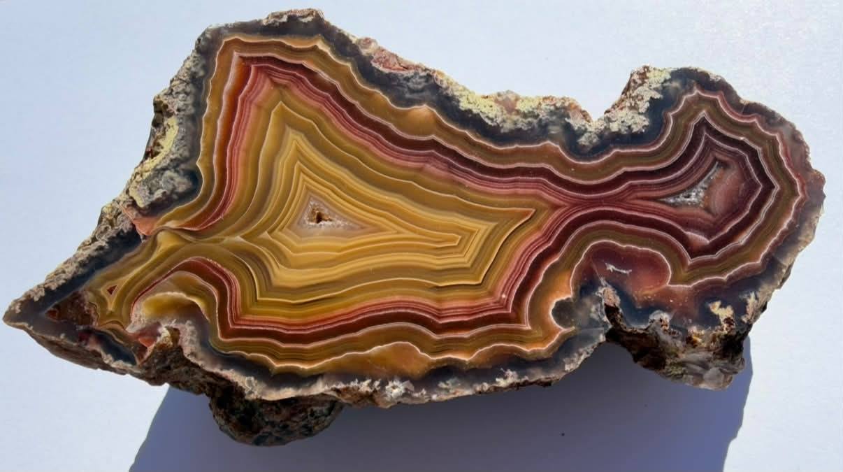 A macro look at a Laguna agate!