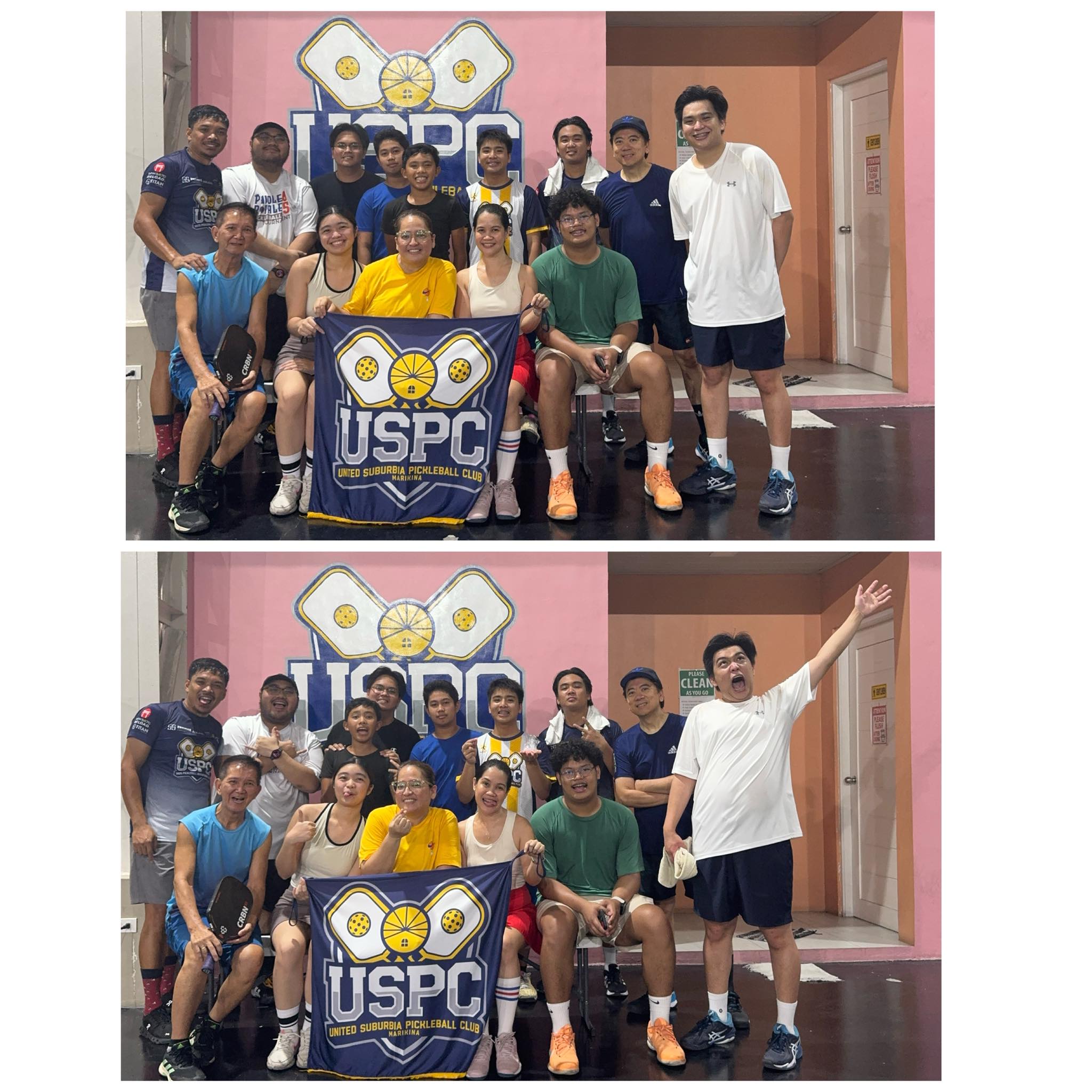 United - Spot the difference! 😉😜🤣 ****** USPC-Marikina OPEN PLAY Friday ...