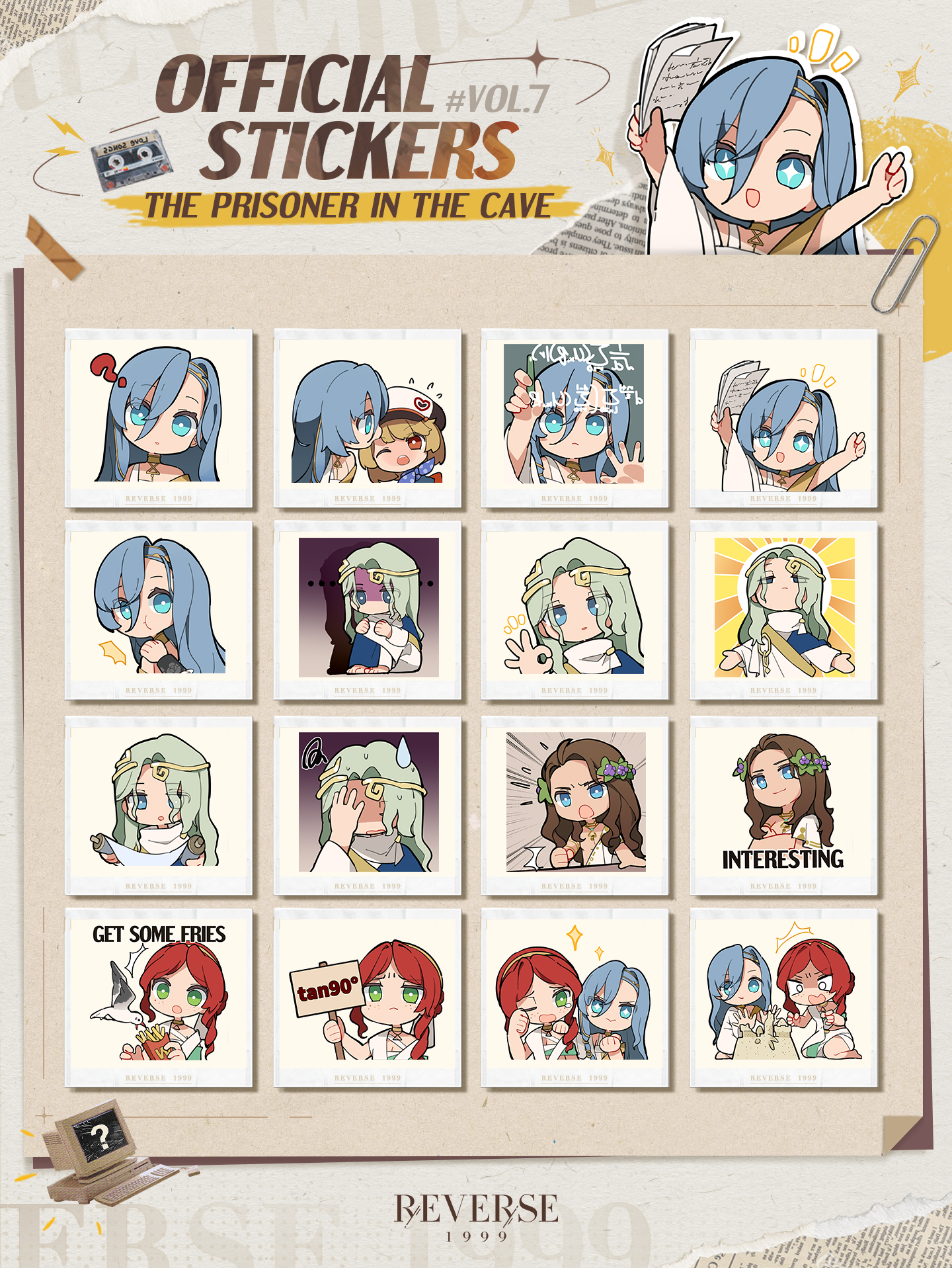 [Official Stickers] Vol.7 -... - Vũ Trụ Reverse: 1999 | Facebook