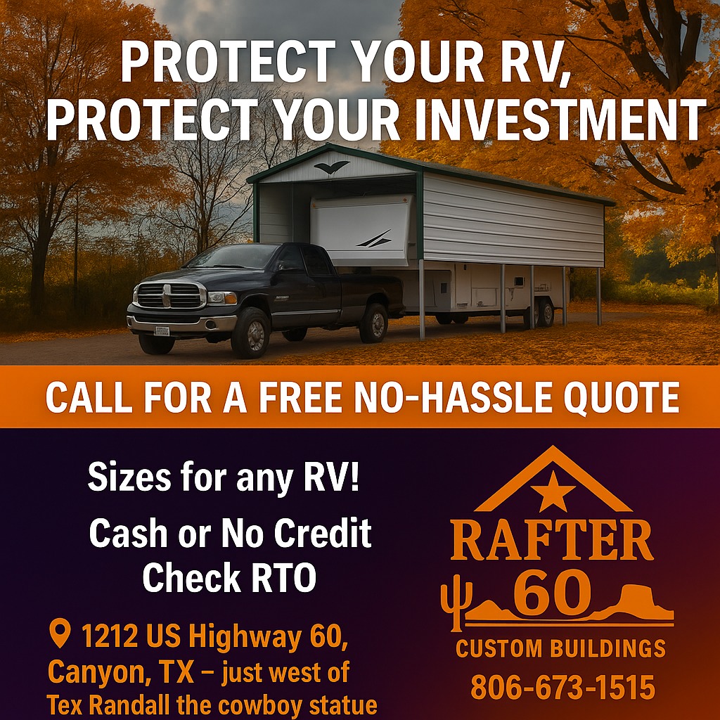 Rafter 60 Custom Buildings | Canyon TX