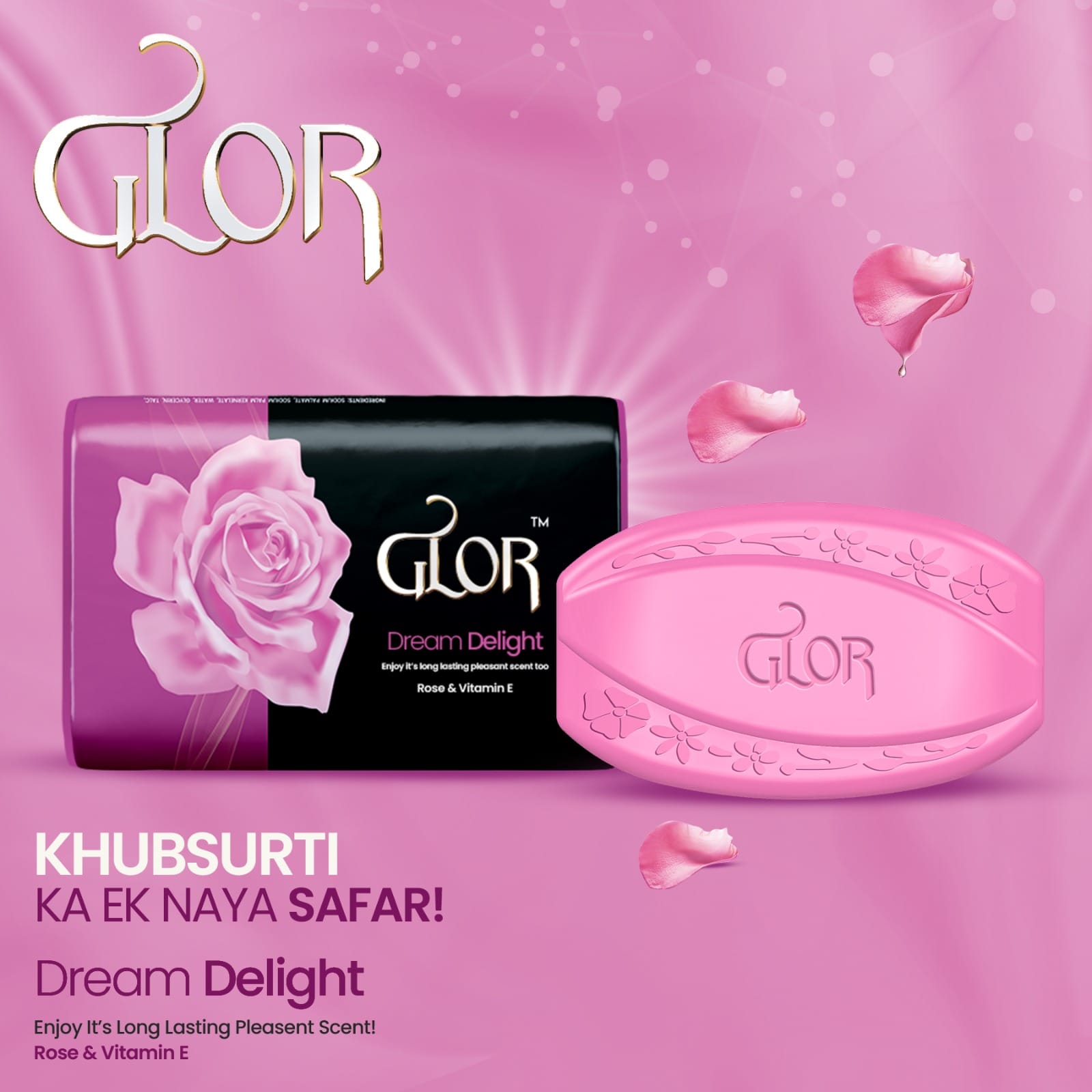GLOR - Introducing New Glor Rose Glow, made with exotic pink roses ...