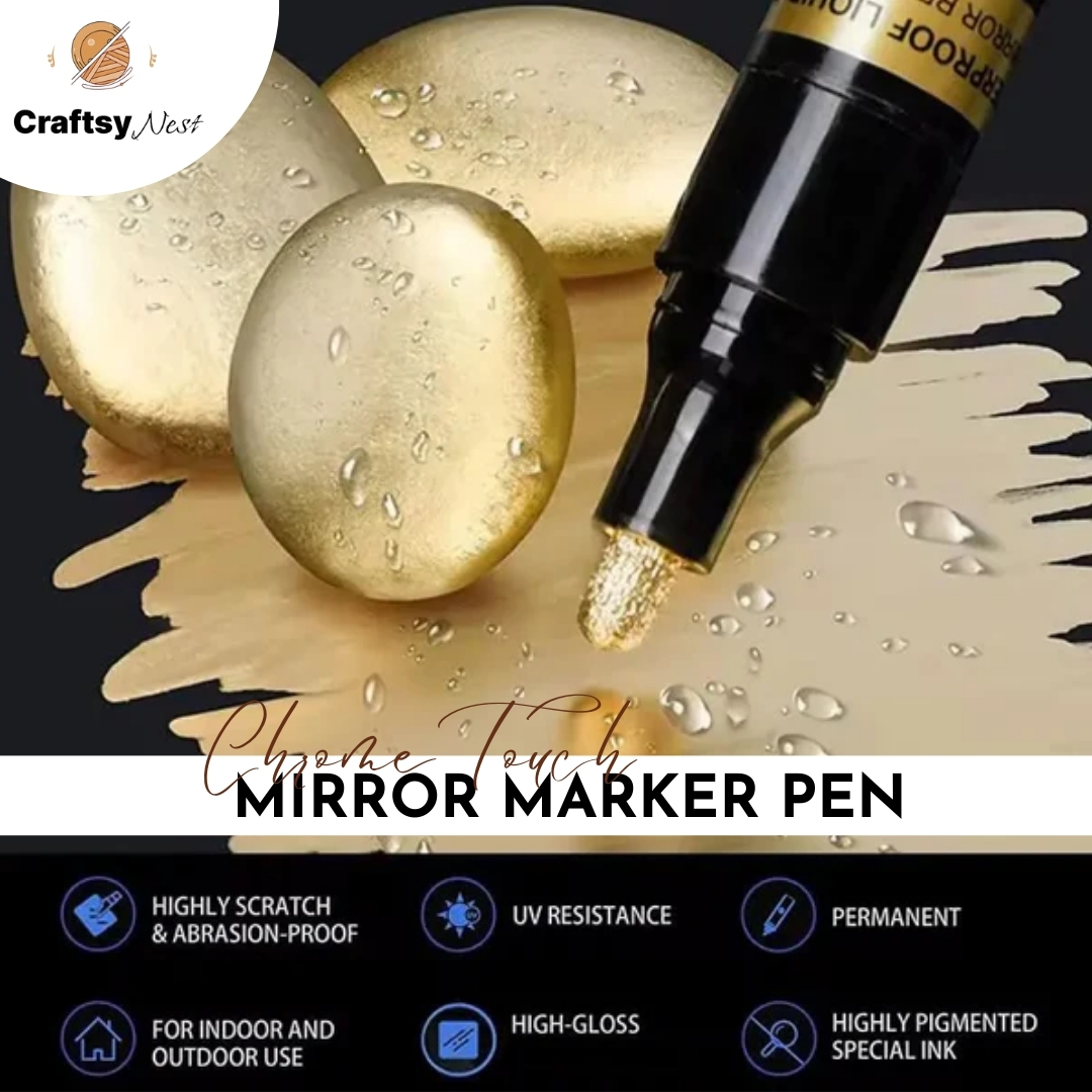Craftsy Nest - Forget boring ink—ChromeTouch Mirror Marker... | Facebook