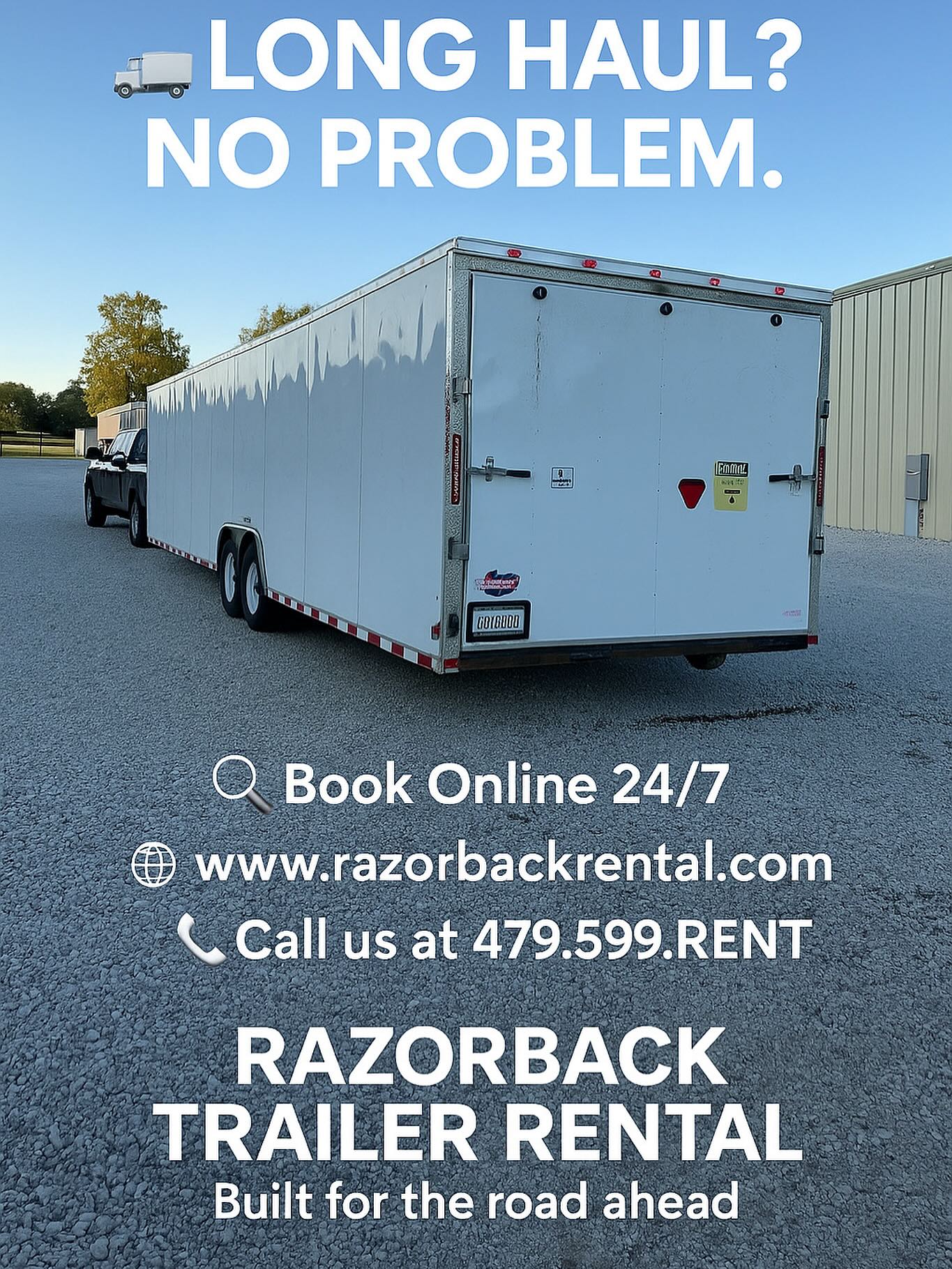 Razorback Trailer Rental | Lowell AR