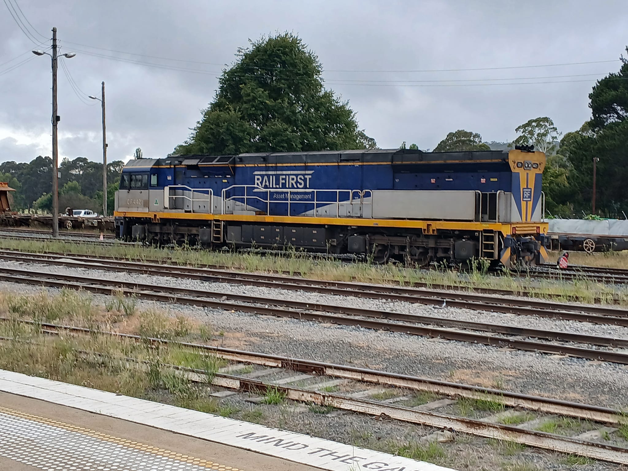 NSW Railways - Past and Present | Rail First Locomotive CF 4421 resting ...