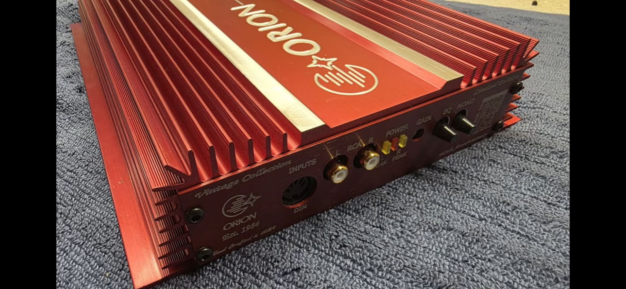 猫*ん様 ORION 2100 HCCA アンプ Orion 2100 HCCA amplifier found for old school car audio collection