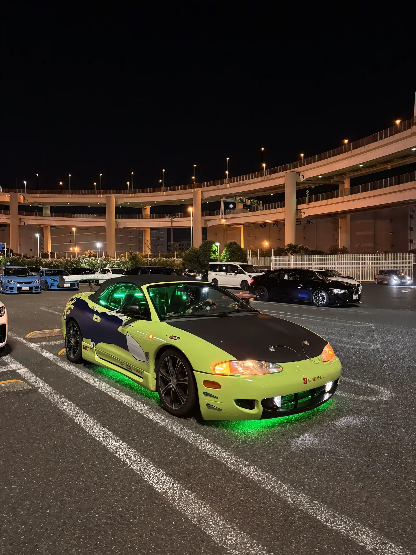 Shibui Garage's custom JDM builds including Mitsubishi Eclipse