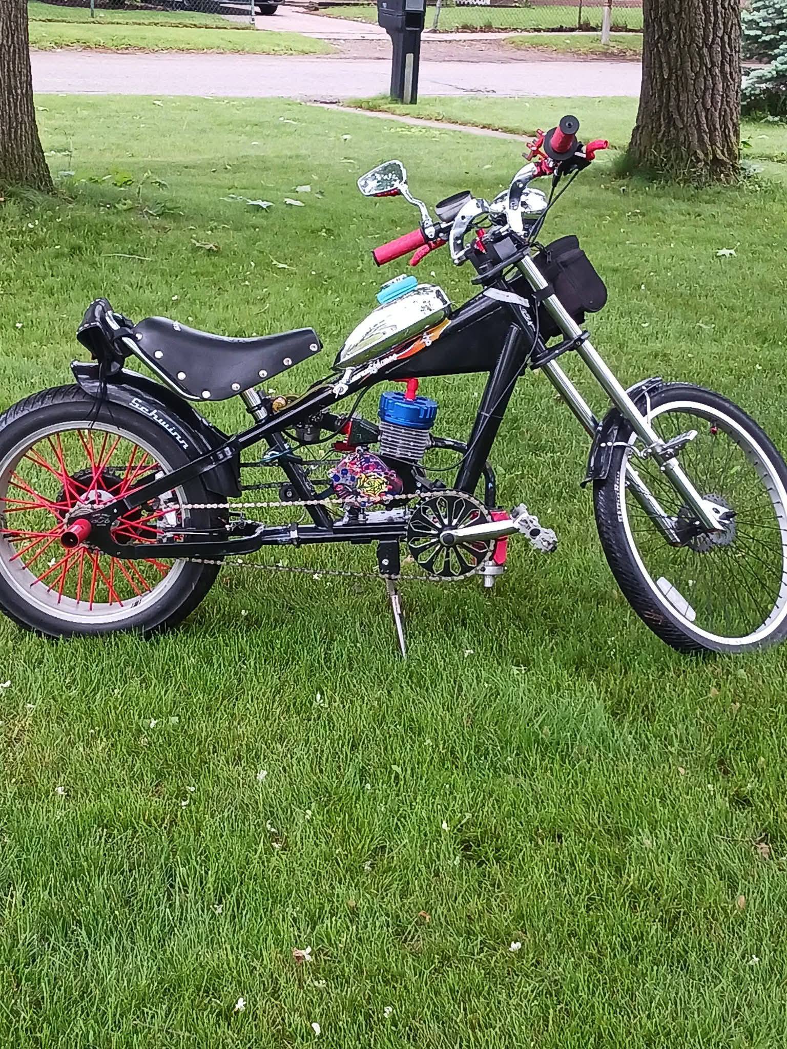 schwinn stingray chopper bicycle for sale custom built Orange County edition Schwinn Stingray Chopper Flea Market