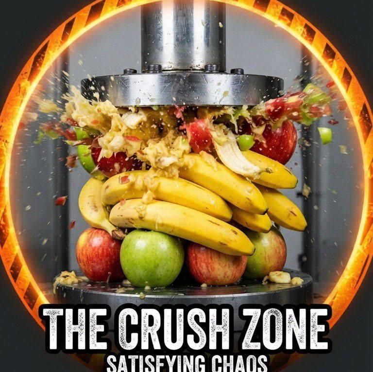 Crushing Ripe Golden Mangoes in a 10-Ton Hydraulic Press! 🥭💥 Insane ...