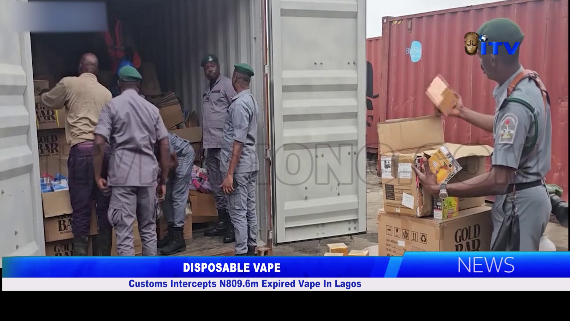 expired disposable vape VAPE: Customs Intercepts N809.6m In Lagos The Nigeria Customs Service's Kirikiri Lighter Terminal Command said it has intercepted a forty foot container, registration number TIIU4739360, loaded with expired disposable sandía Flavor:kiwi passion guava SP404 Fully Custom Skin