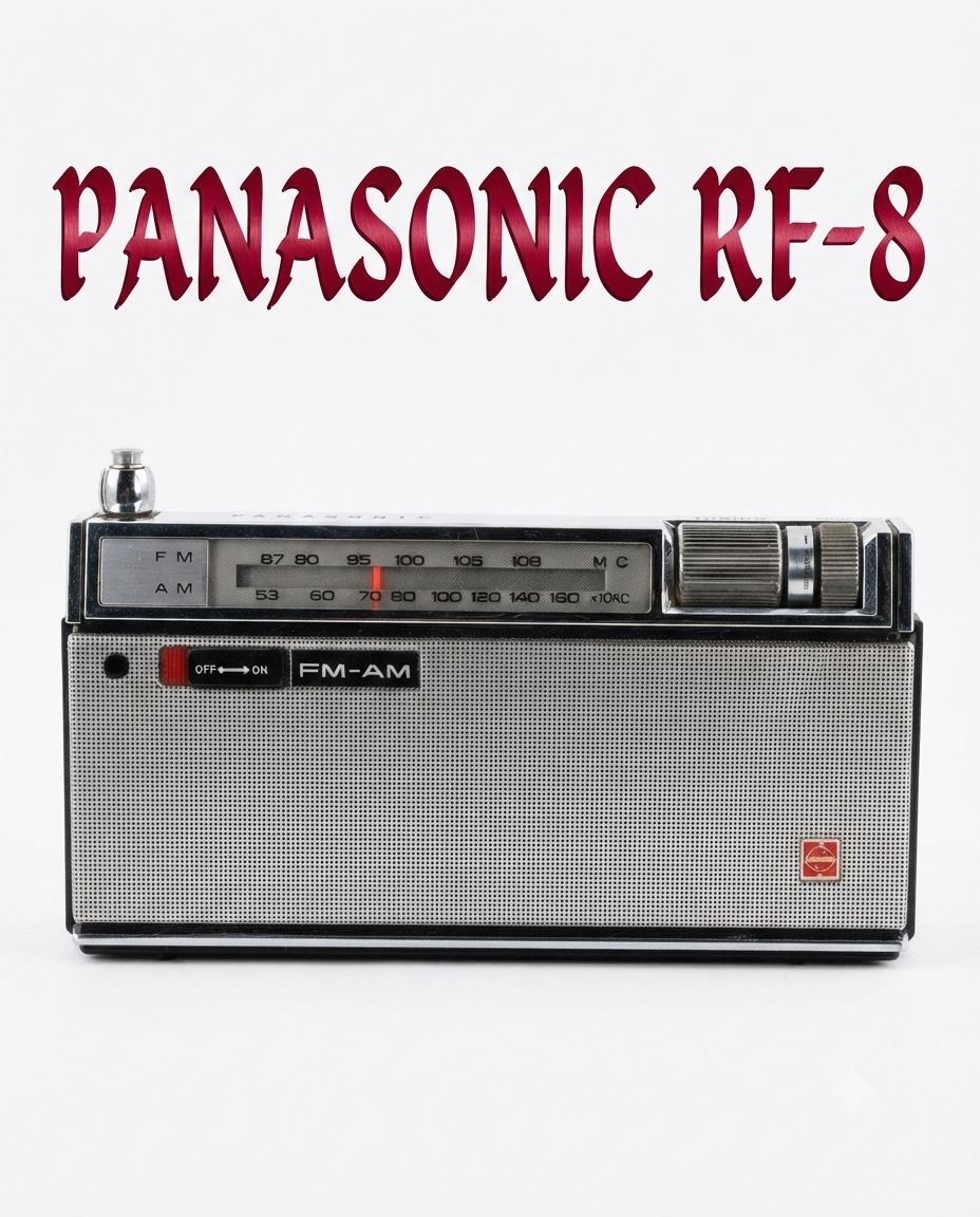 National Panasonic Cougar No. 7 (RF-877) #vintage #technology #radio