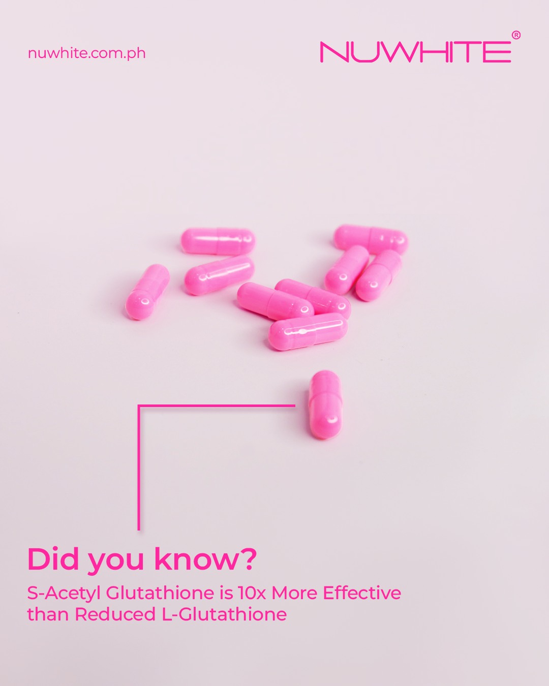 most effective glutathione capsule 2022 philippines Just one a day of Nuwhite S-Acetyl is all you need for maximum absorption and glowing results! ✨💖 Vitamin D:Without Vitamin D uni-nature's pride 2018 pilot study liposomal