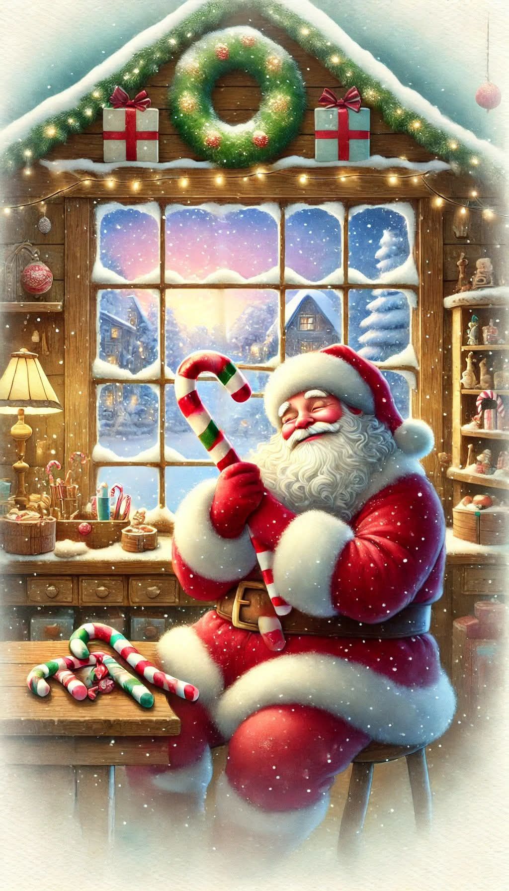 Mr. Christmas Santa's Musical Workshop decoration