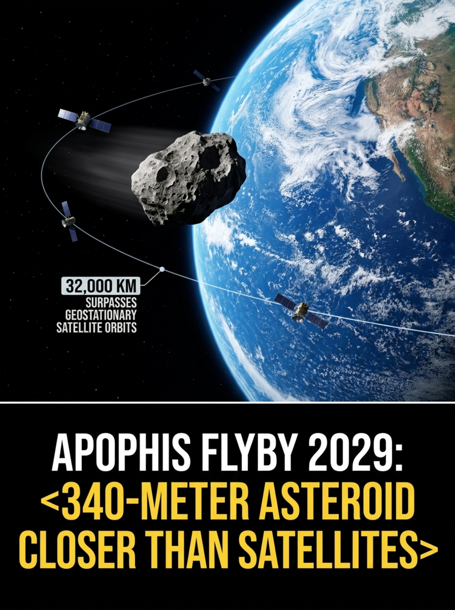 The risk in 2029 isn't Apophis hitting Earth—it's Apophis hitting