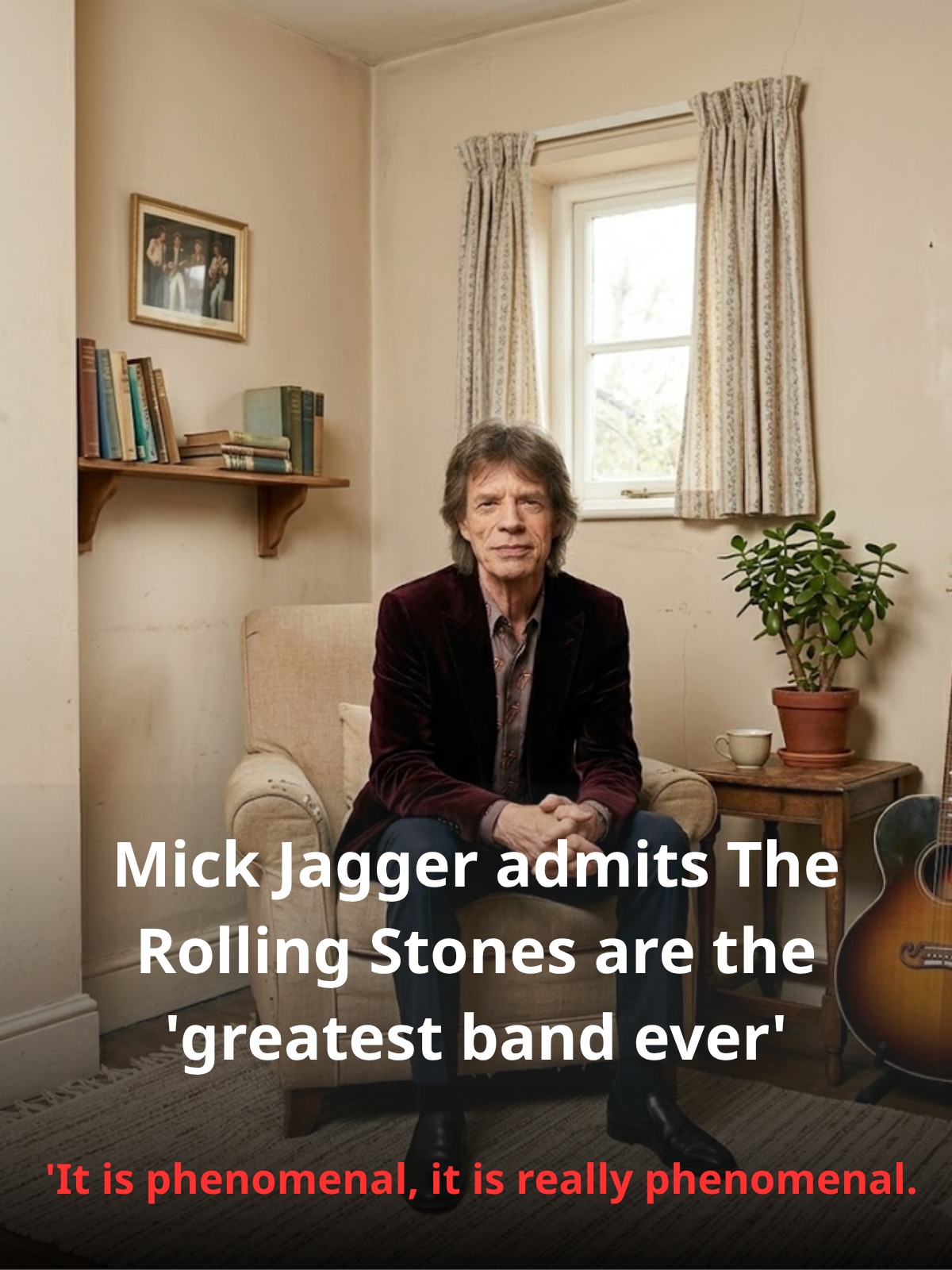 Rolling Stones frontman Mick Jagger didn