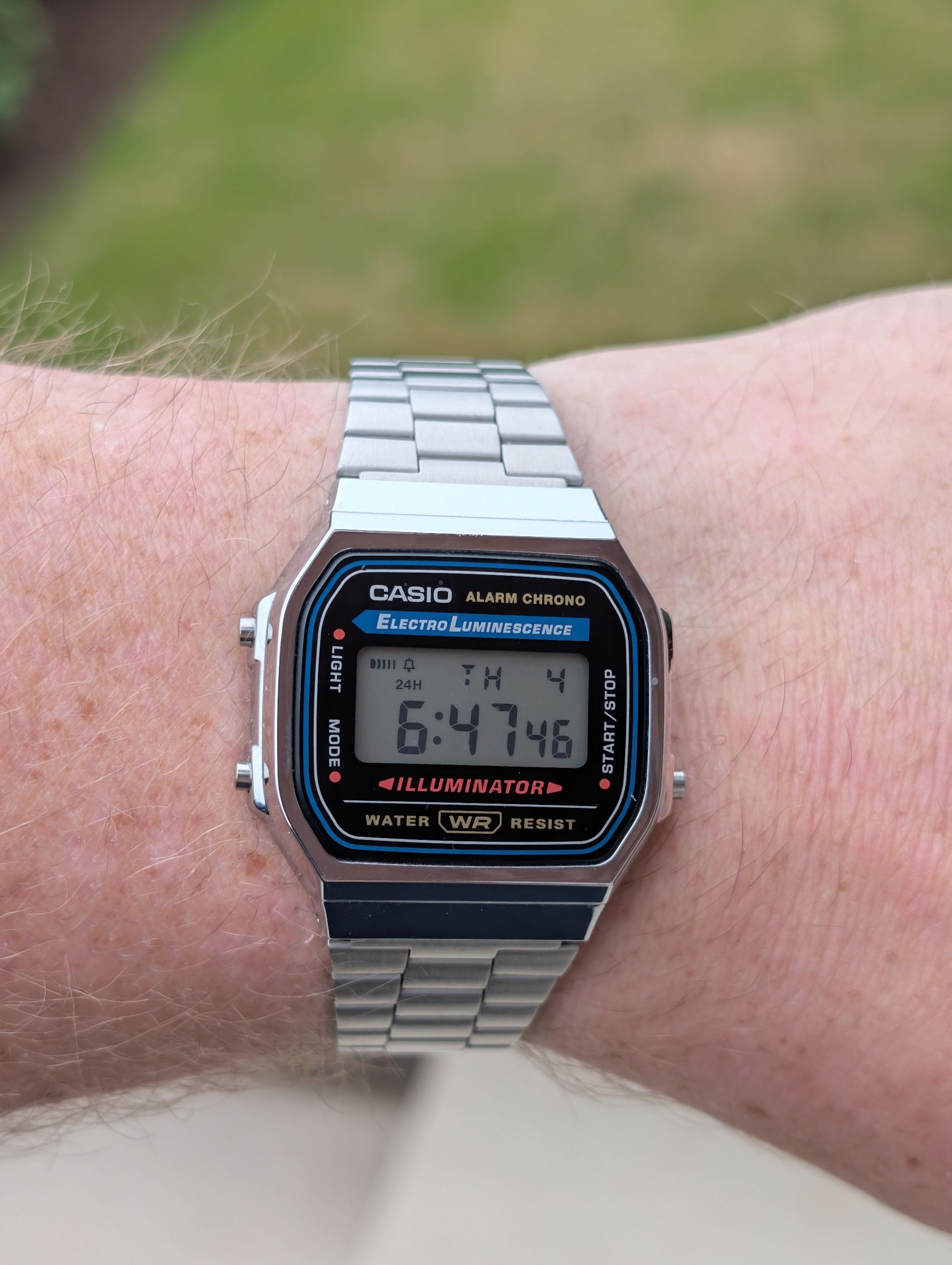 Casio SA-52 vintage digital watch from 1980s Japan