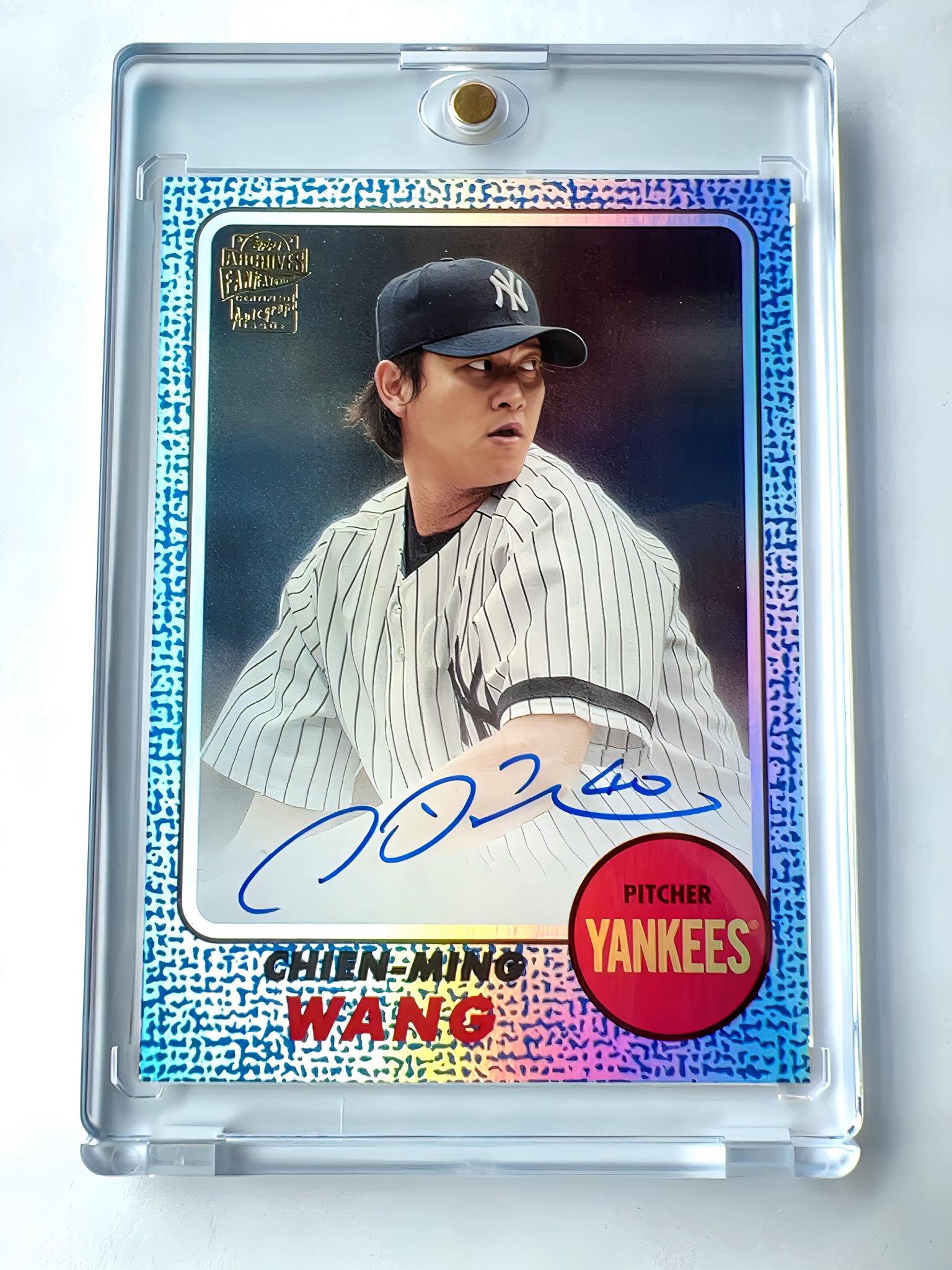 ?【限量25】王建民Chien-Ming Wang 紐約洋基Topps Archives Fan 