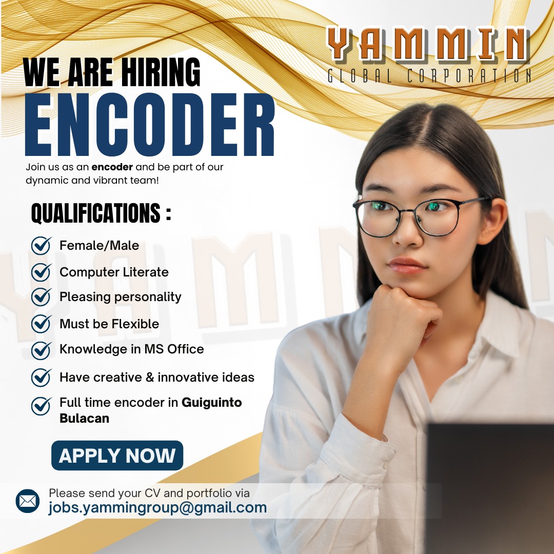 📢 WE’RE HIRING! 🖥️📊... - Yammin Global Corporation | Facebook