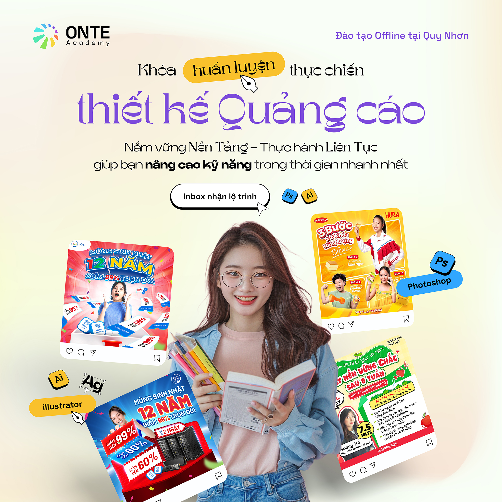 ONTE Academy - Đào tạo Thiết kế & Digital Marketing tại Quy Nhơn | Quy Nhon