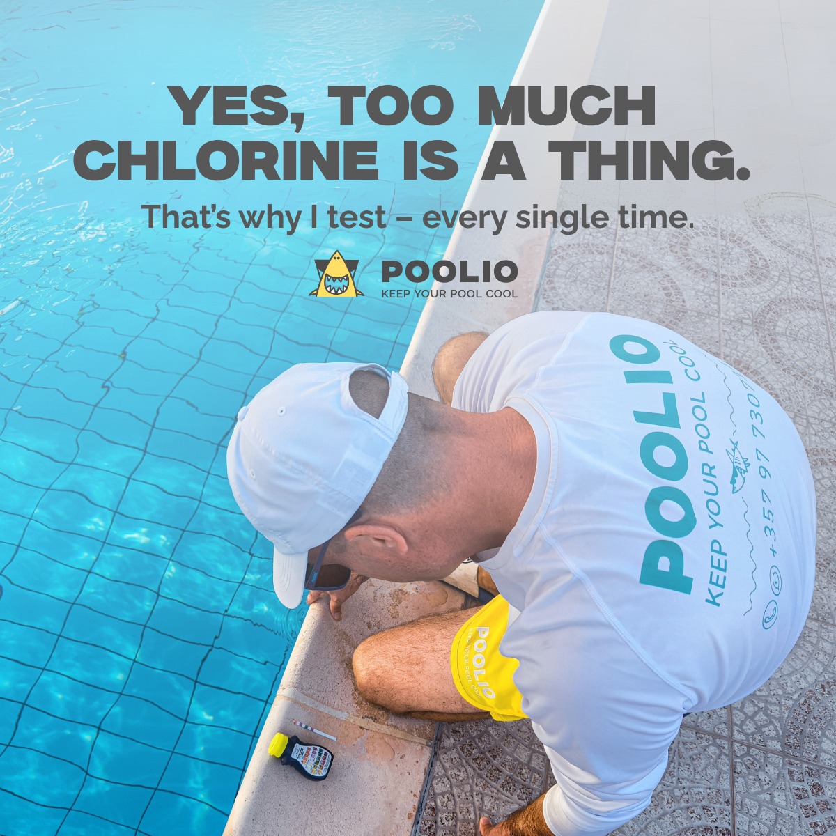 Poolio - Yes, too much chlorine is a thing. That’s why I test – every ...