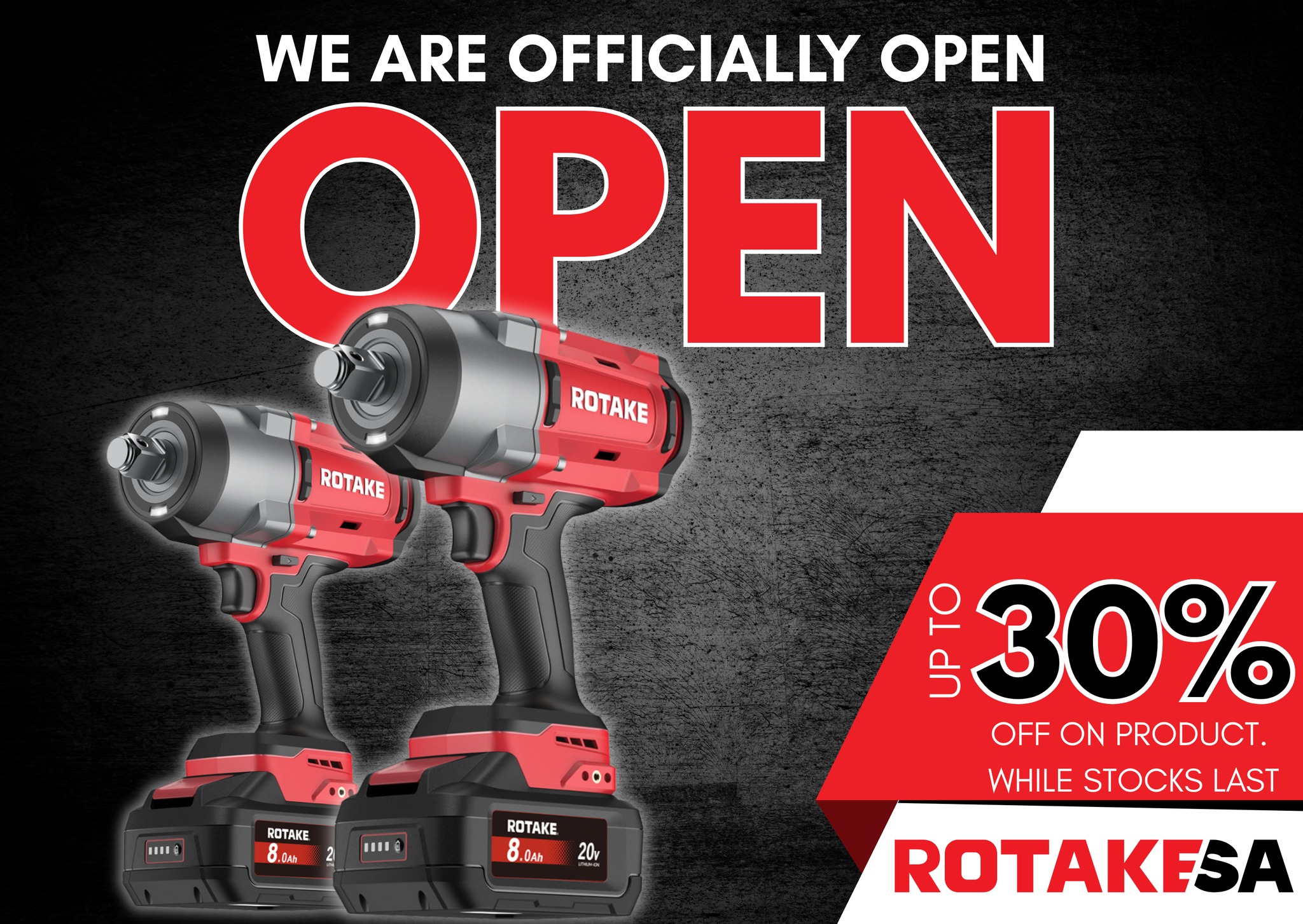 Rotakesa - We’re officially open! 🎉 The doors to our RotakeSA Secunda ...