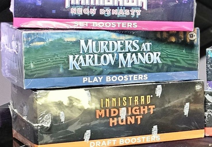 murders at karlov manor draft booster box Collector Boosters  Mox Boarding House and your players will step into the shoes of Ravnicas greatest detectives to track the clues and crack the case Murders at Karlov Manor Play
