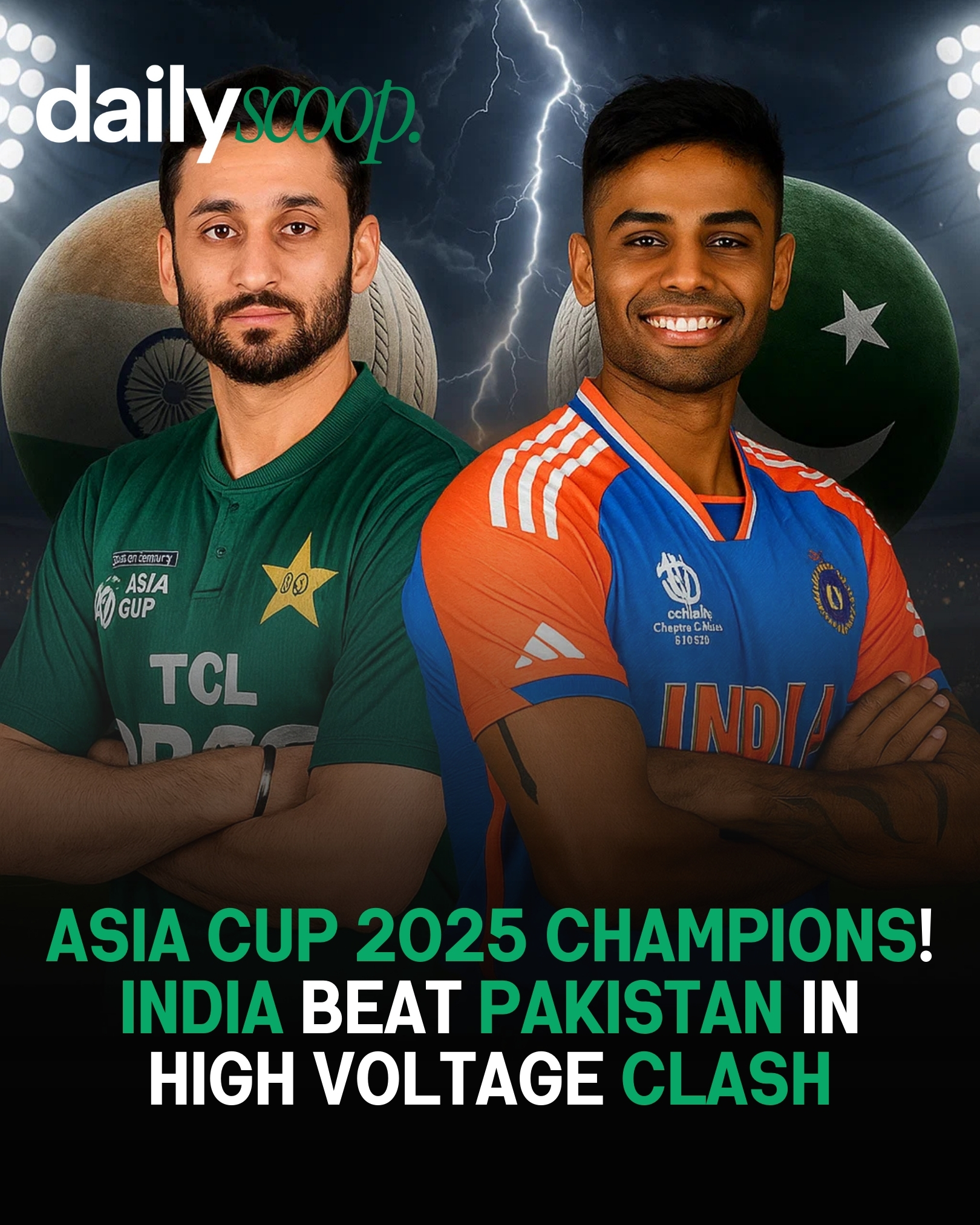Daily - India Defeat Pakistan to Win Asia Cup 2025 Final India emerged ...