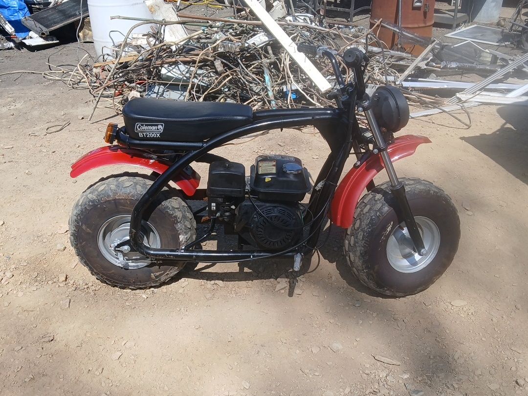 btx200x mini bike coleman big r B200RSV Bt200x Big R Coleman Mini