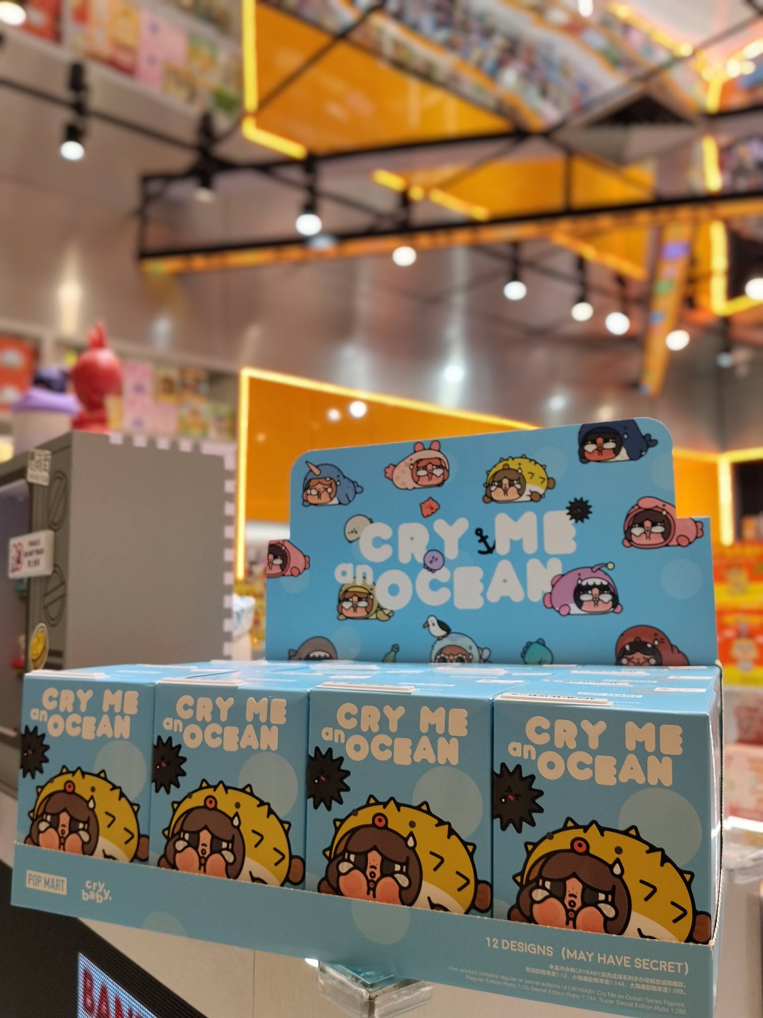 🧸New Arrival✨ BB Pop Mart - Crybaby Cry Me An Ocean Figure