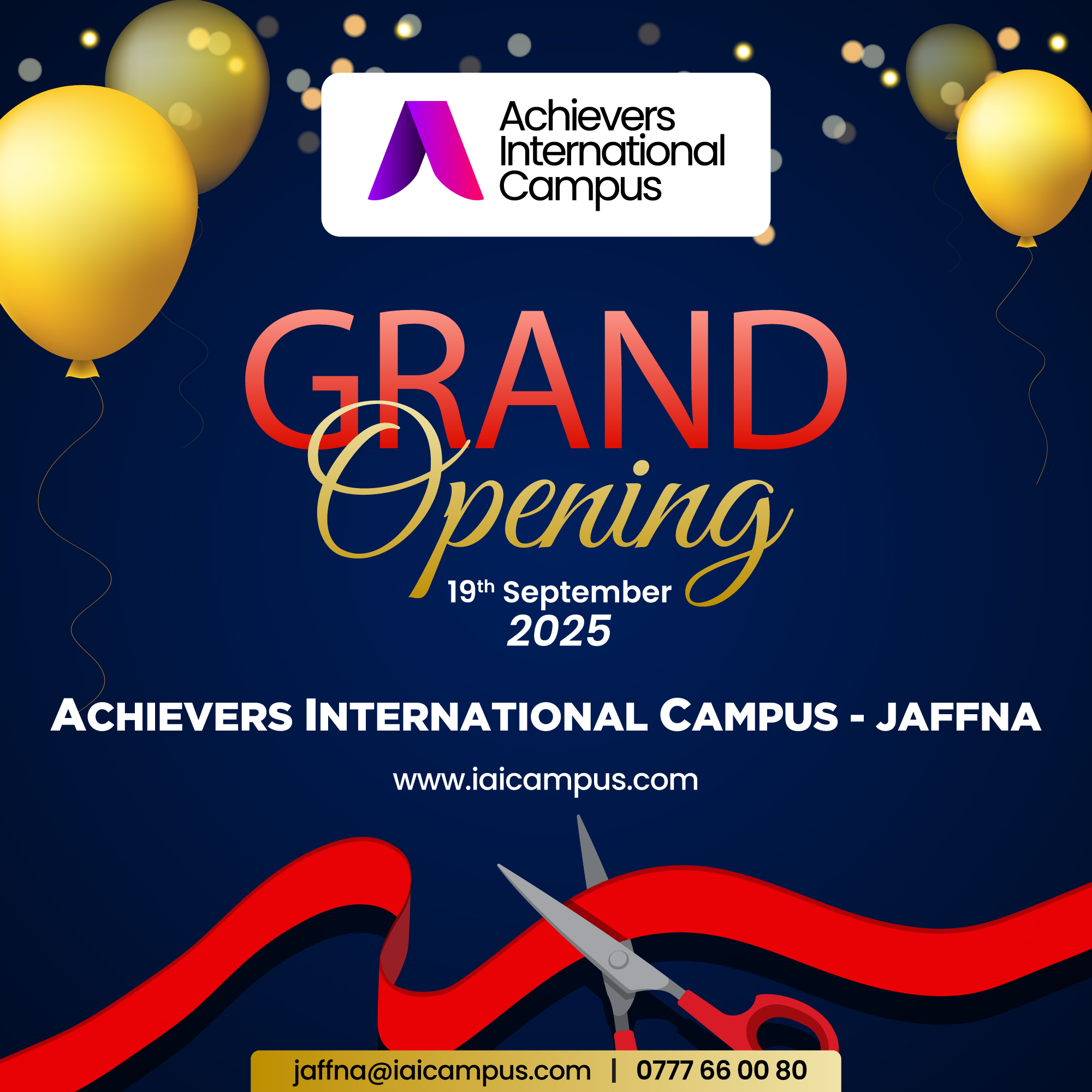 Achievers - Big News from Achievers International Campus! We are proud ...