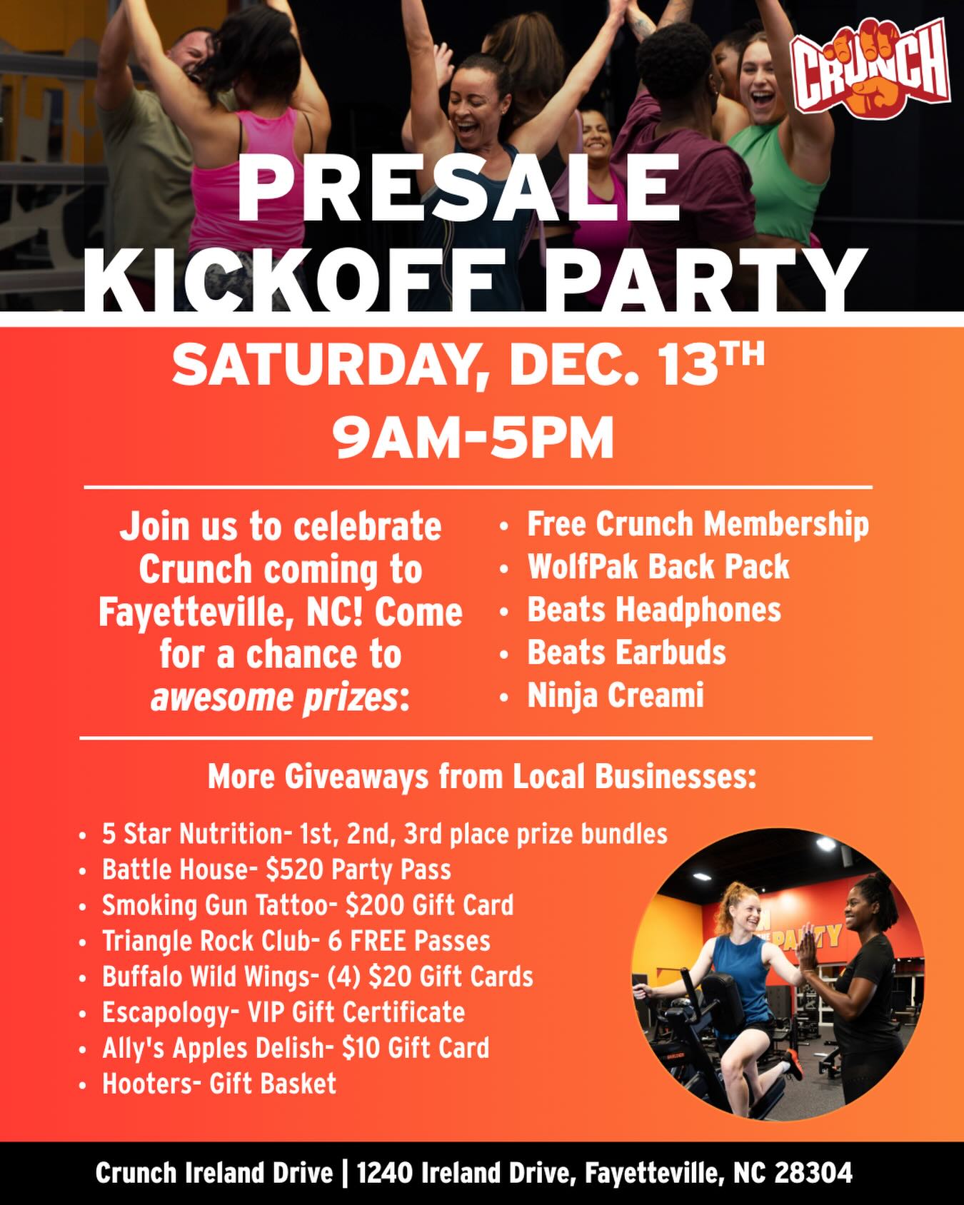 Crunch Fitness | Fayetteville NC