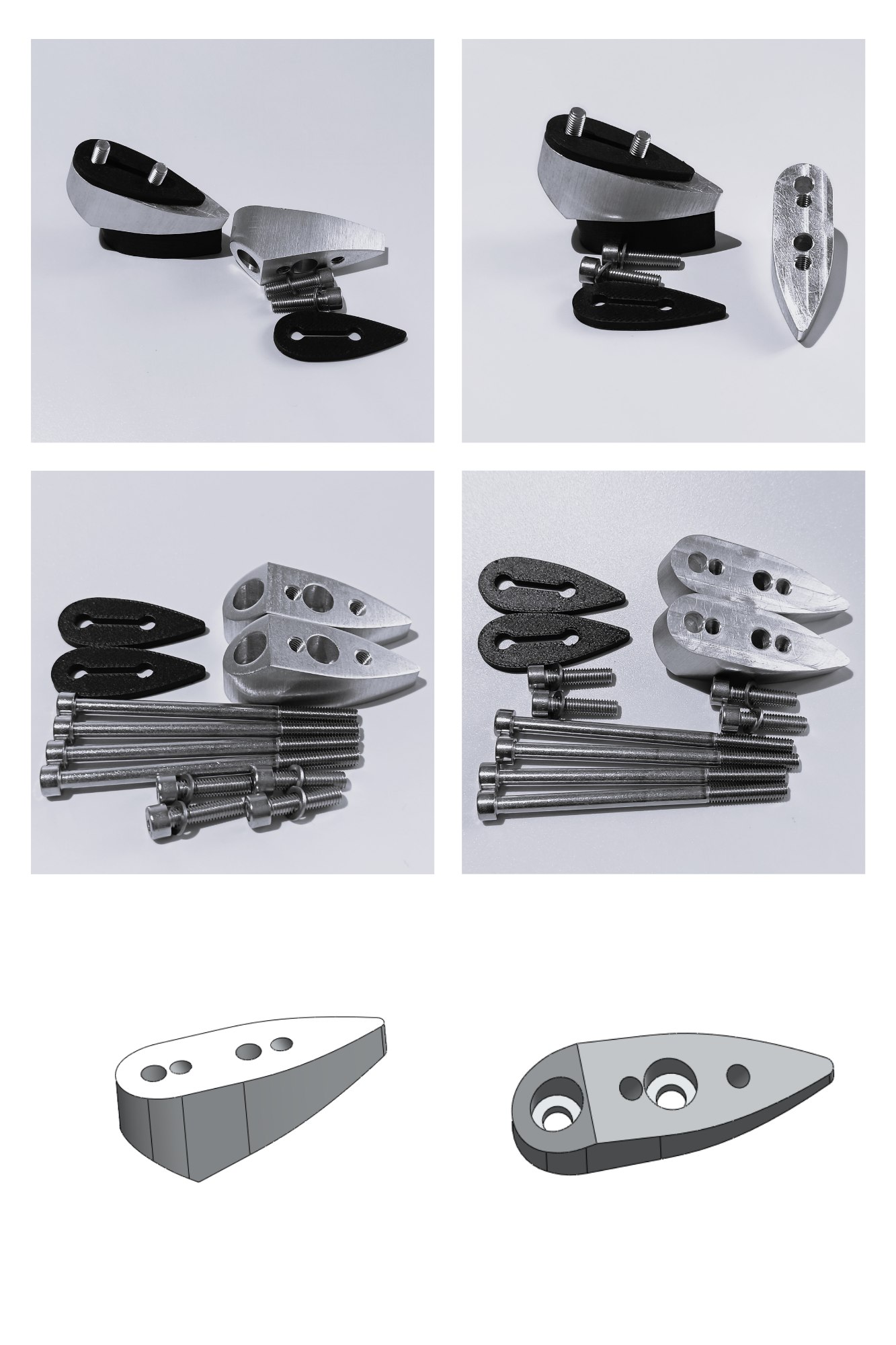 3t vola 角度付きスペーサー Angled spacer for 3T Vola Team Carbon