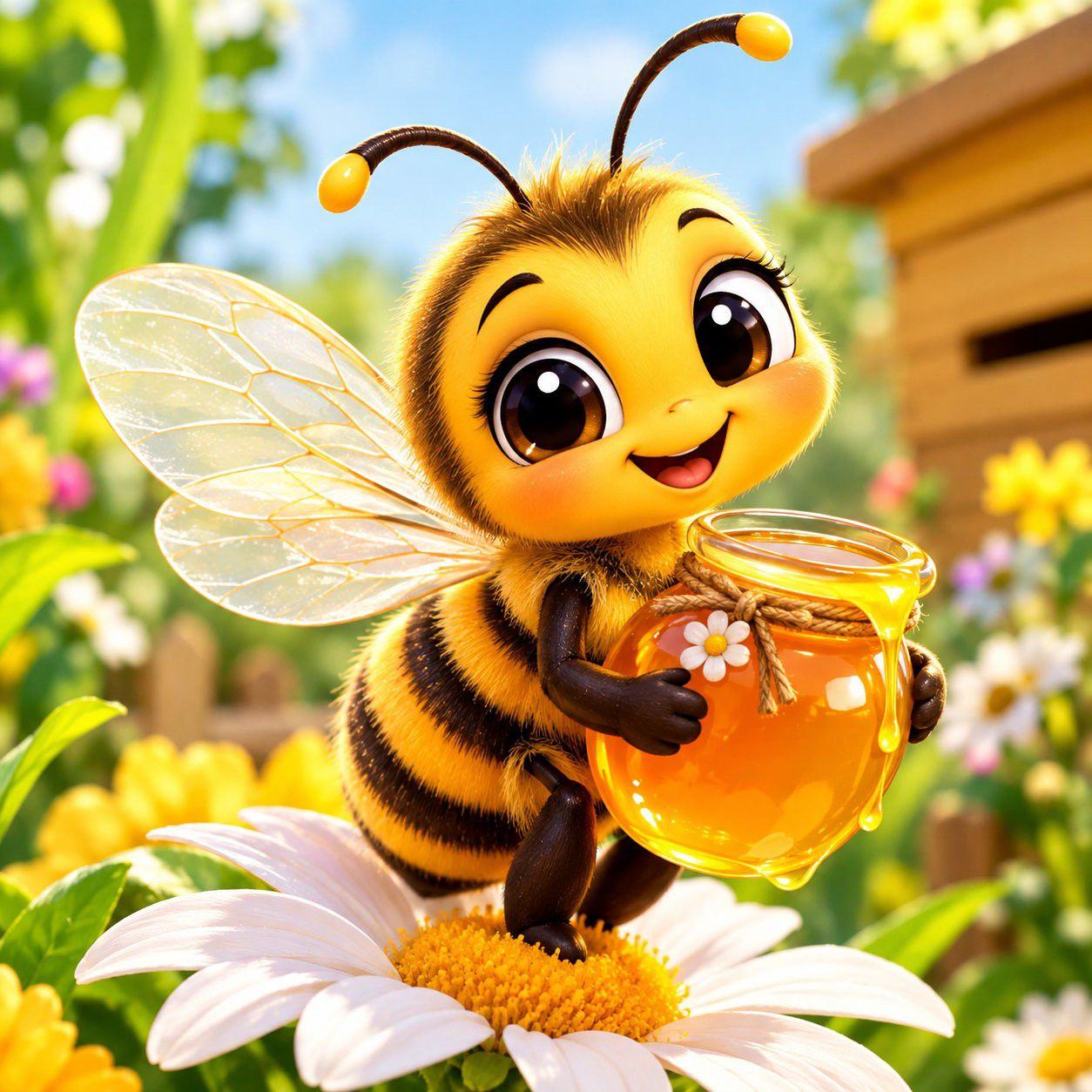 Save The Bees 🐝🐝 | 🐝🍯 Did you know that a honey bee colony is like a ...