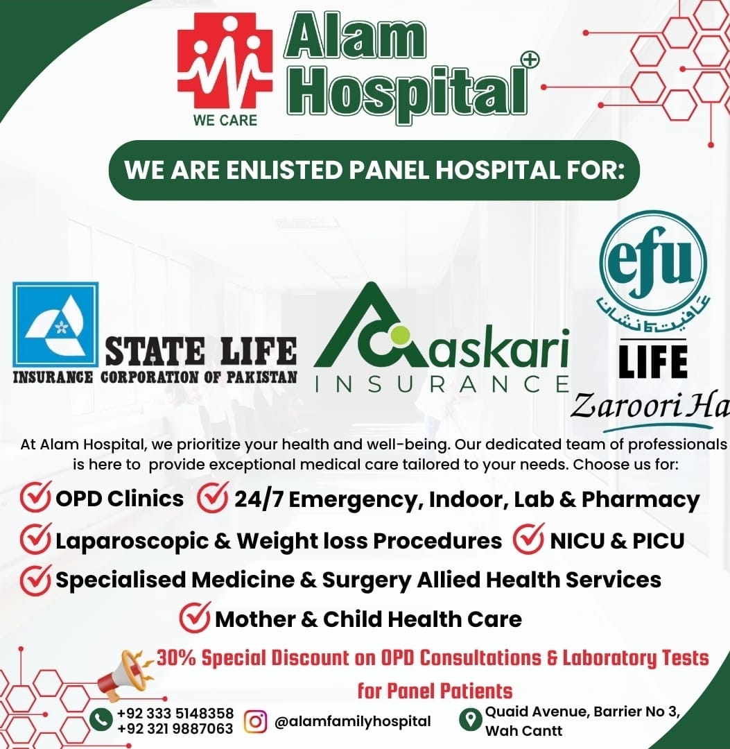 Alam - 🏥 𝐀𝐥𝐚𝐦 𝐇𝐨𝐬𝐩𝐢𝐭𝐚𝐥 – 𝐘𝐨𝐮𝐫 𝐓𝐫𝐮𝐬𝐭𝐞𝐝 𝐏𝐚𝐧𝐞𝐥 𝐇𝐨𝐬𝐩𝐢𝐭𝐚𝐥 𝐟𝐨𝐫 𝐐𝐮𝐚𝐥𝐢𝐭𝐲 𝐂𝐚𝐫𝐞 ...