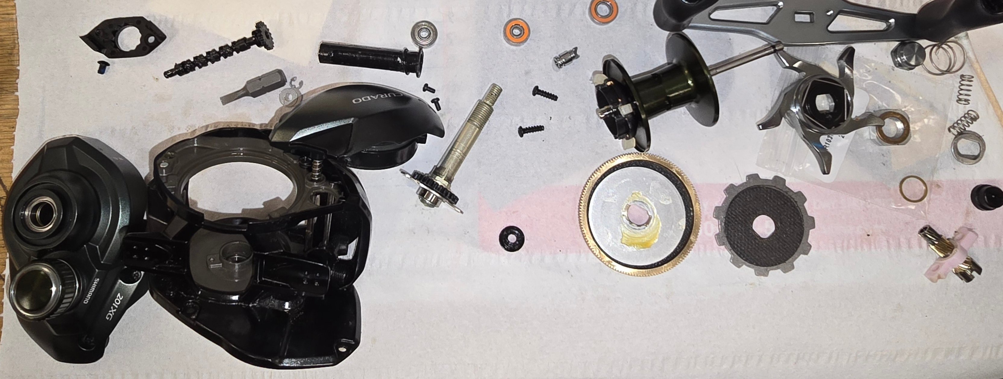 shimano curado 200b5 parts CU-200 Bantam Baitcaster Fishing Reel Rubber Sealed Bearing Kit : Toys & Games 201B5 Stainless Steel Bearing Set Stainless Steel Metal Shielded Bearings Bantam Curado 200BSF, 200B, 200B5,