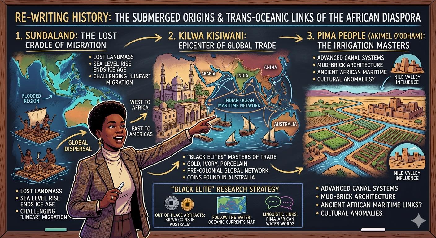 When people claim Africa and Asia only recently became connected