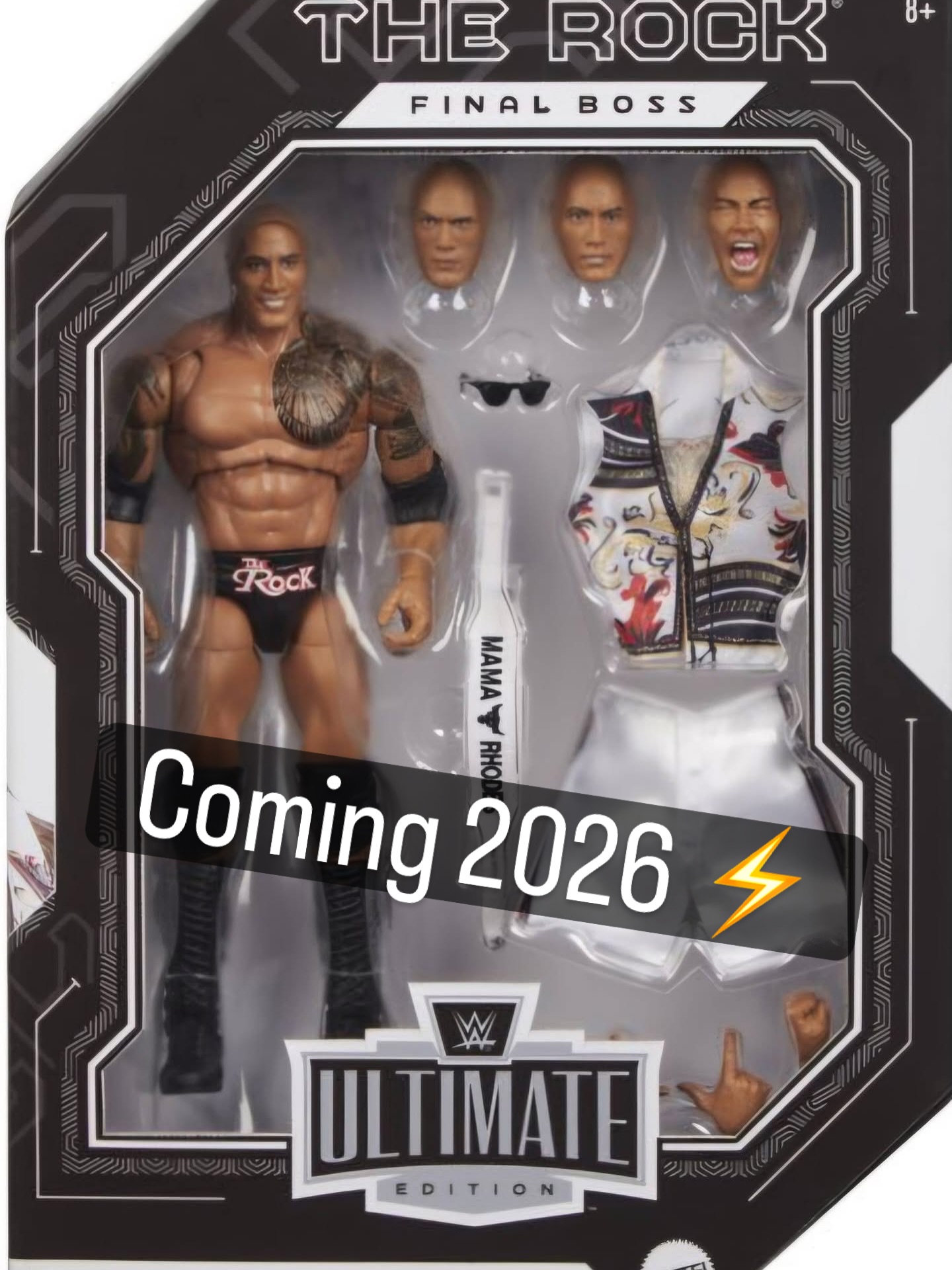 The Rock WWE Ultimate Edition action figure