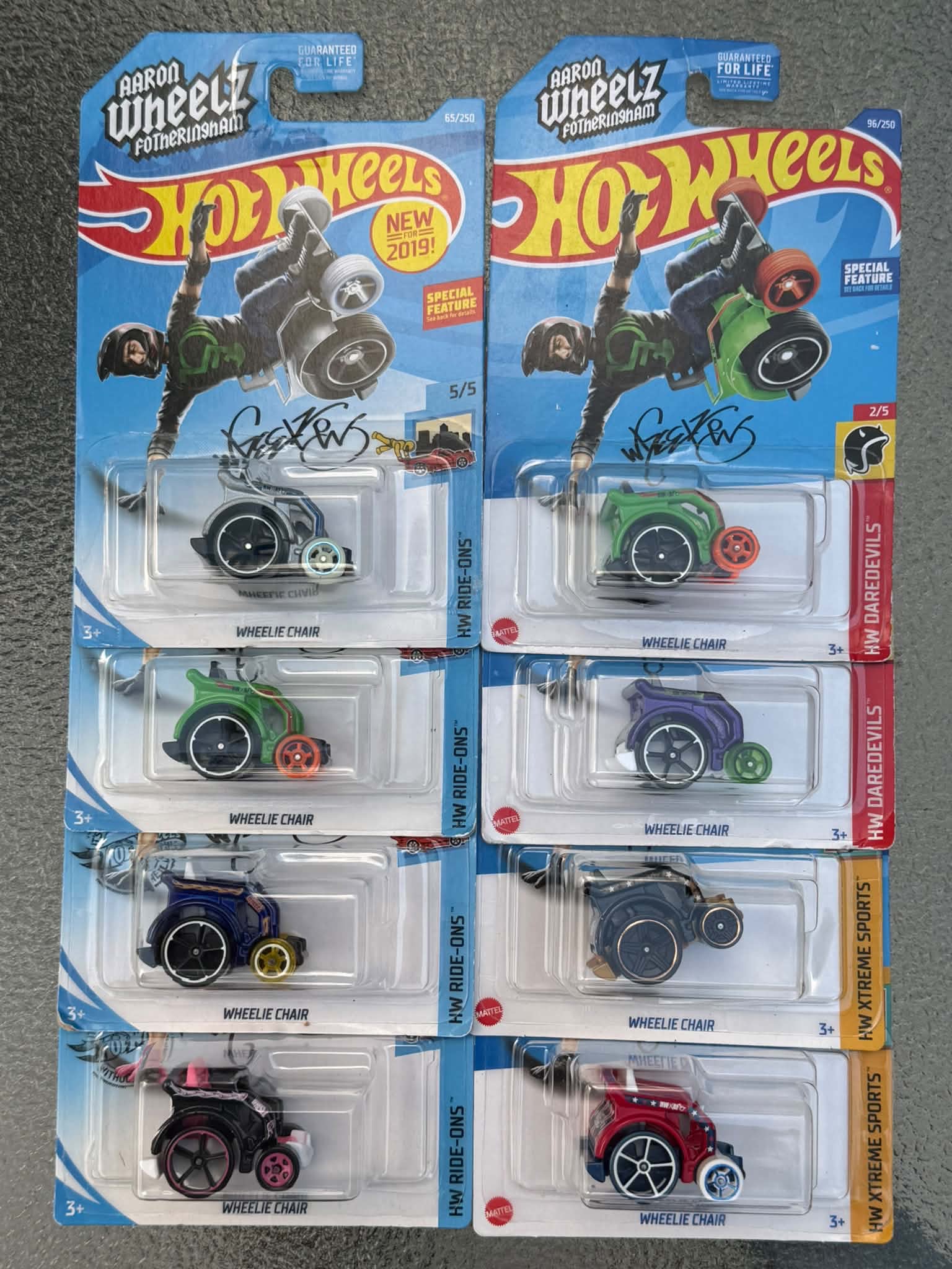 Hot Wheels Wheelie Chairs collection confirmation