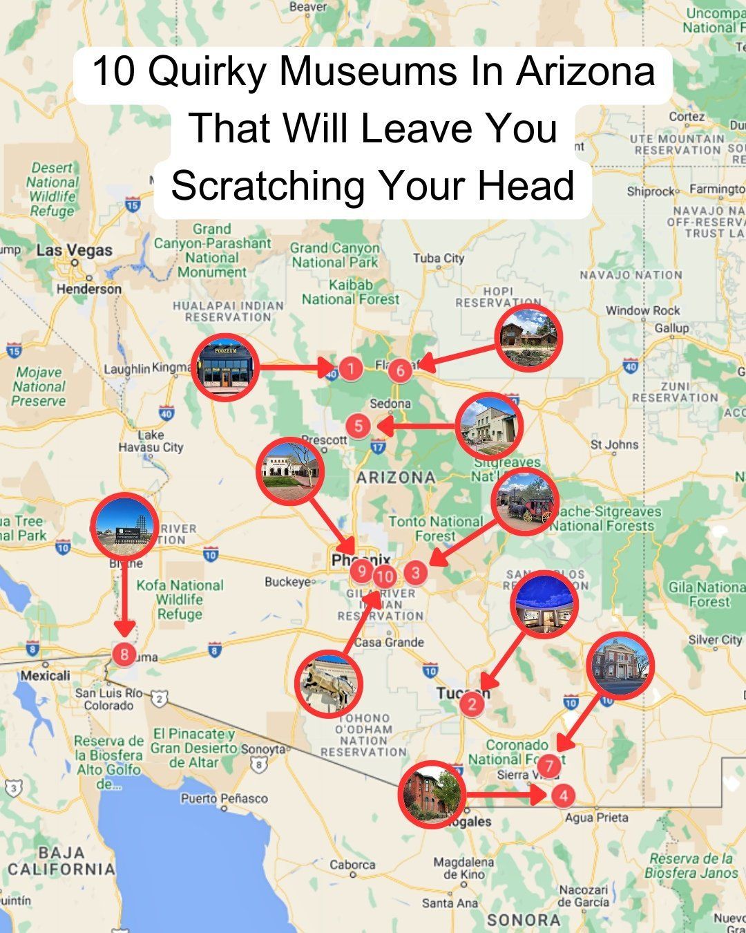 Arizona - Quirky museums that will leave you scratching your head, so ...
