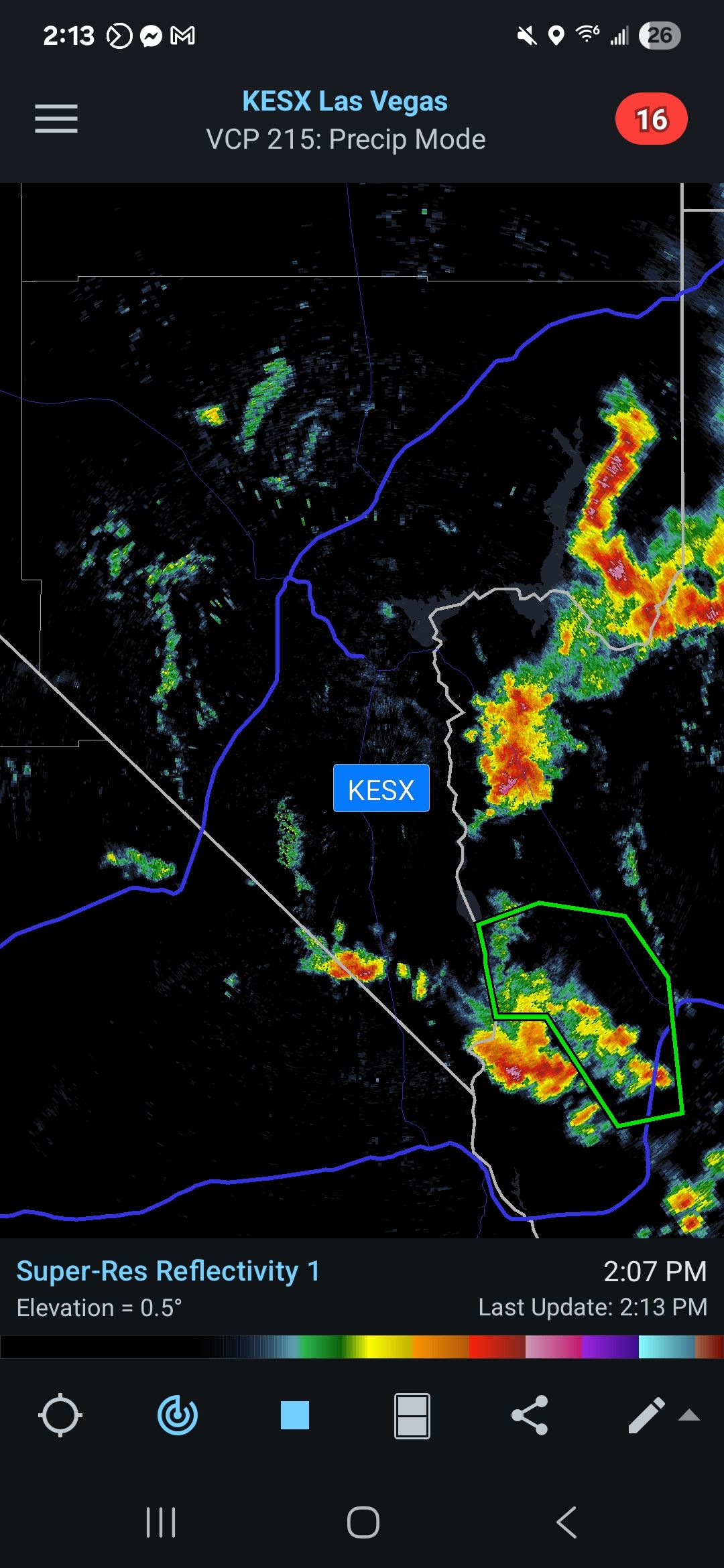 Las Vegas Weather Force